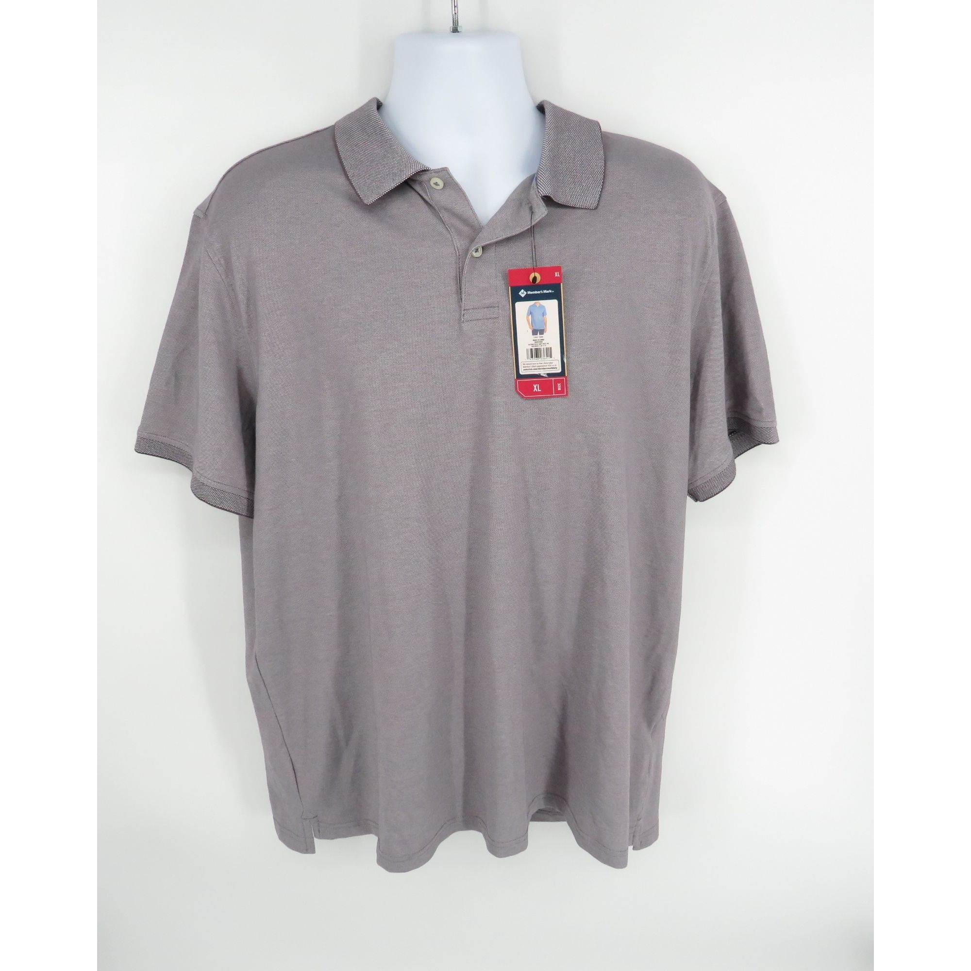 Other Members Mark Mens Slate Polo Shirt XL NWT Size US XL / EU 56 / 4 - 1 Thumbnail