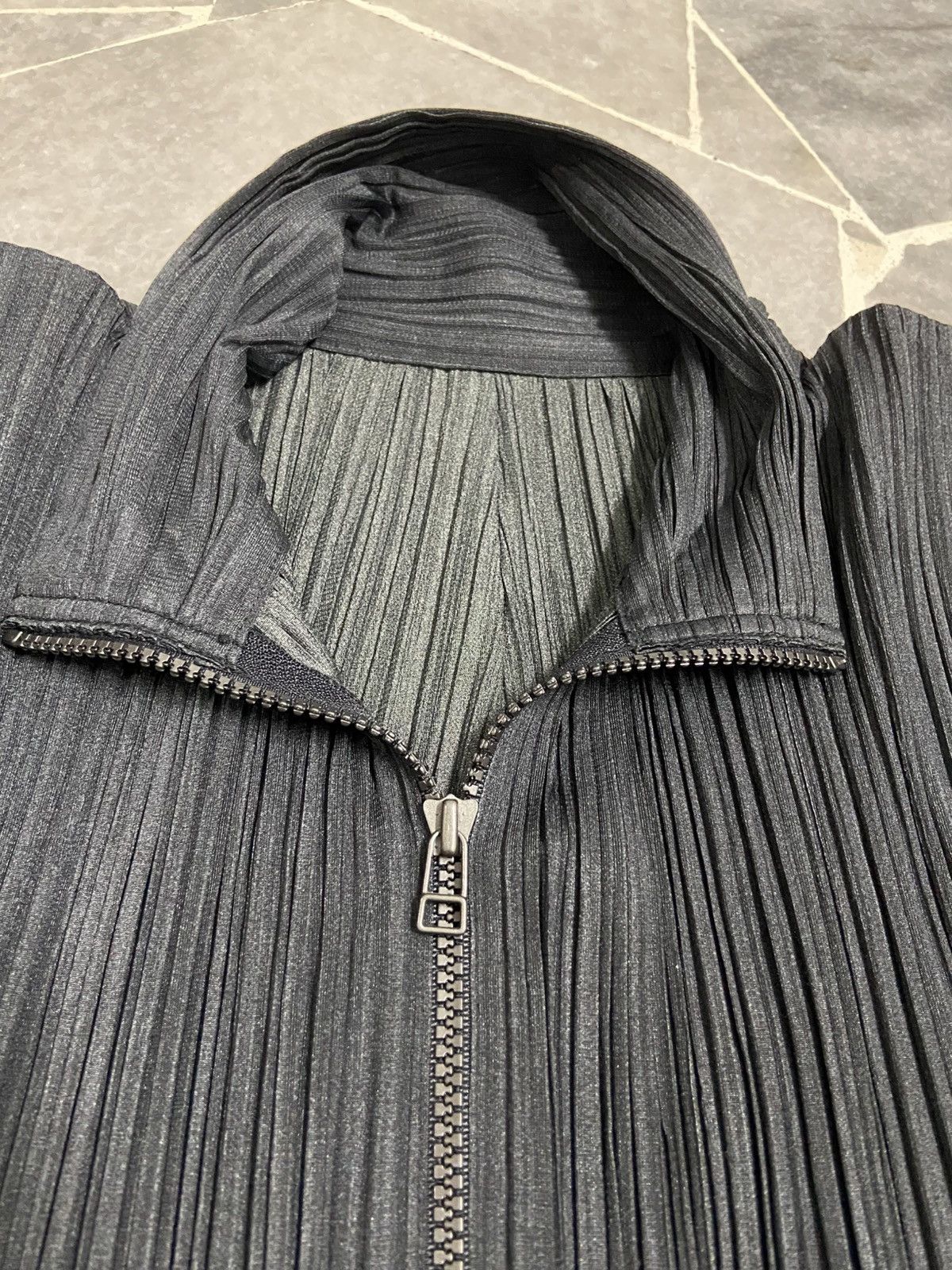 Issey Miyake Vintage Issey Miyake Pleated Jacket Size US M / EU 48-50 / 2 - 11 Thumbnail