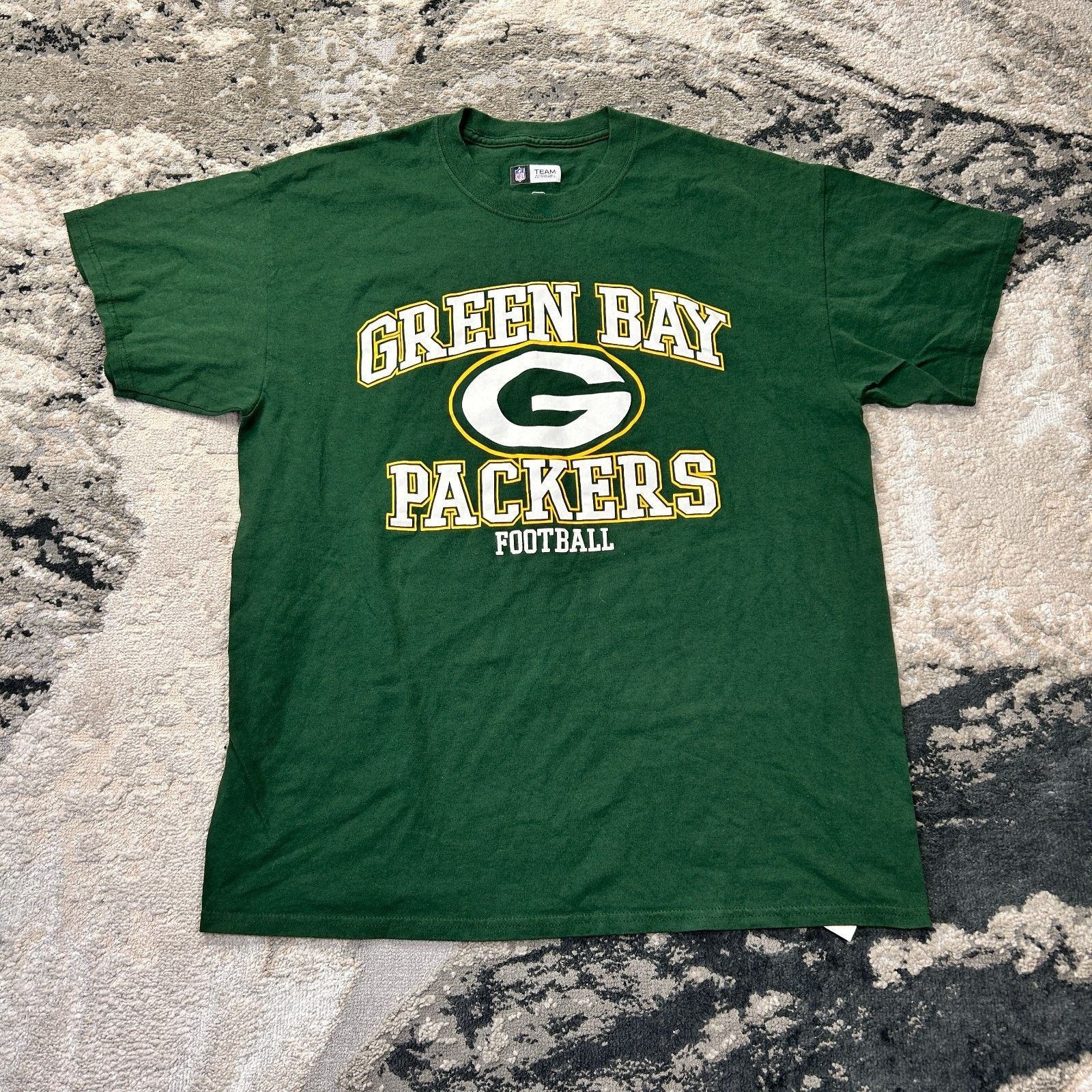 &Daughter Green Bay Packers T Shirt Mens Large Green Team Apparel Size US L / EU 52-54 / 3 - 1 Thumbnail