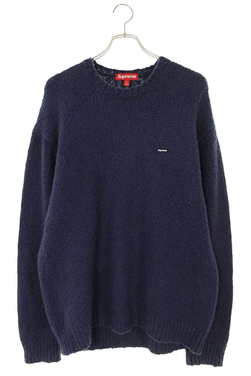 Supreme Boucle Small Box Sweater ネイビー Supreme Supreme Boucle Small Box Sweater Navy XL | Grailed