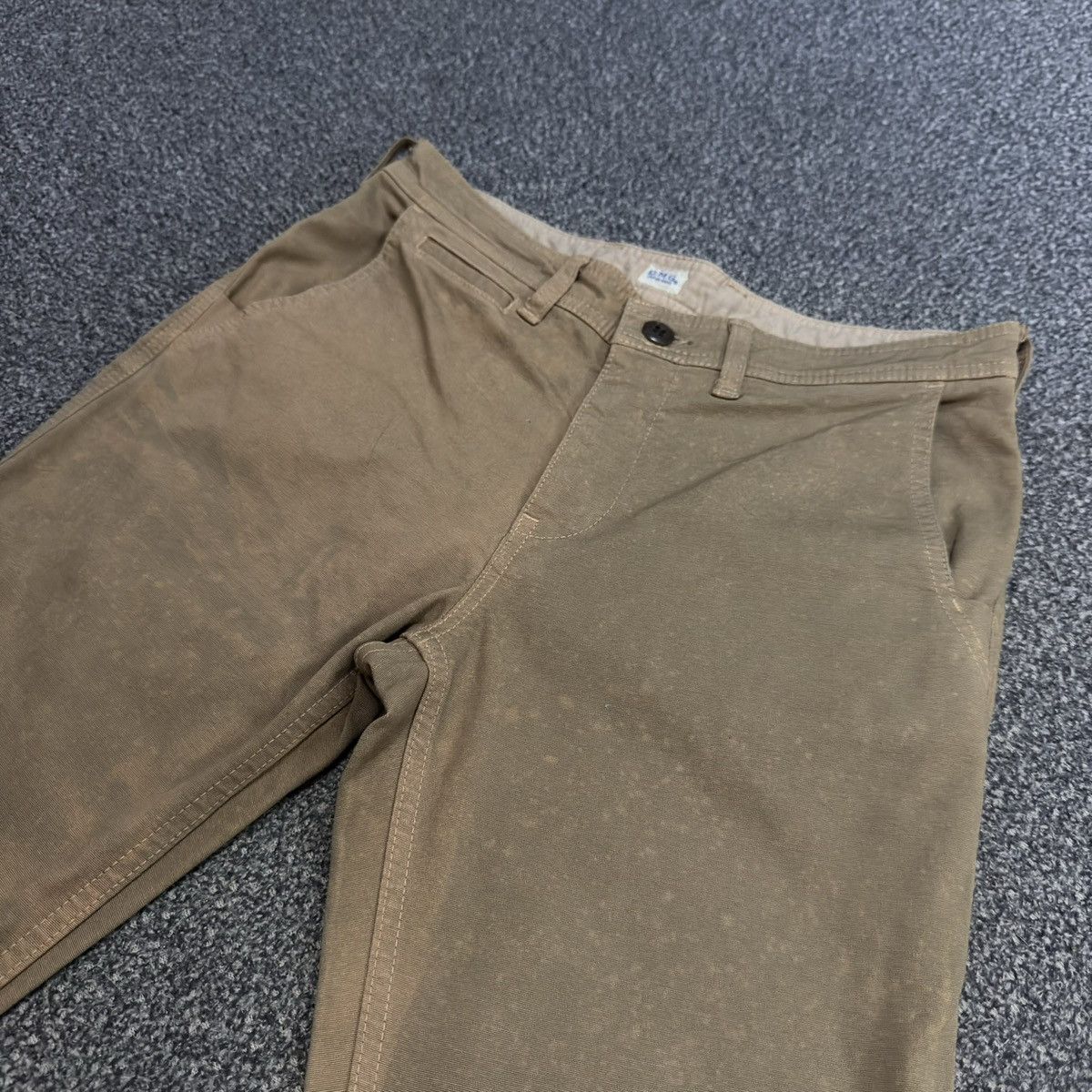 Kapital 🇯🇵 Japanese Late 80s Duck Canvas DMG Cargo Pants Size US 28 / EU 44 - 3 Thumbnail
