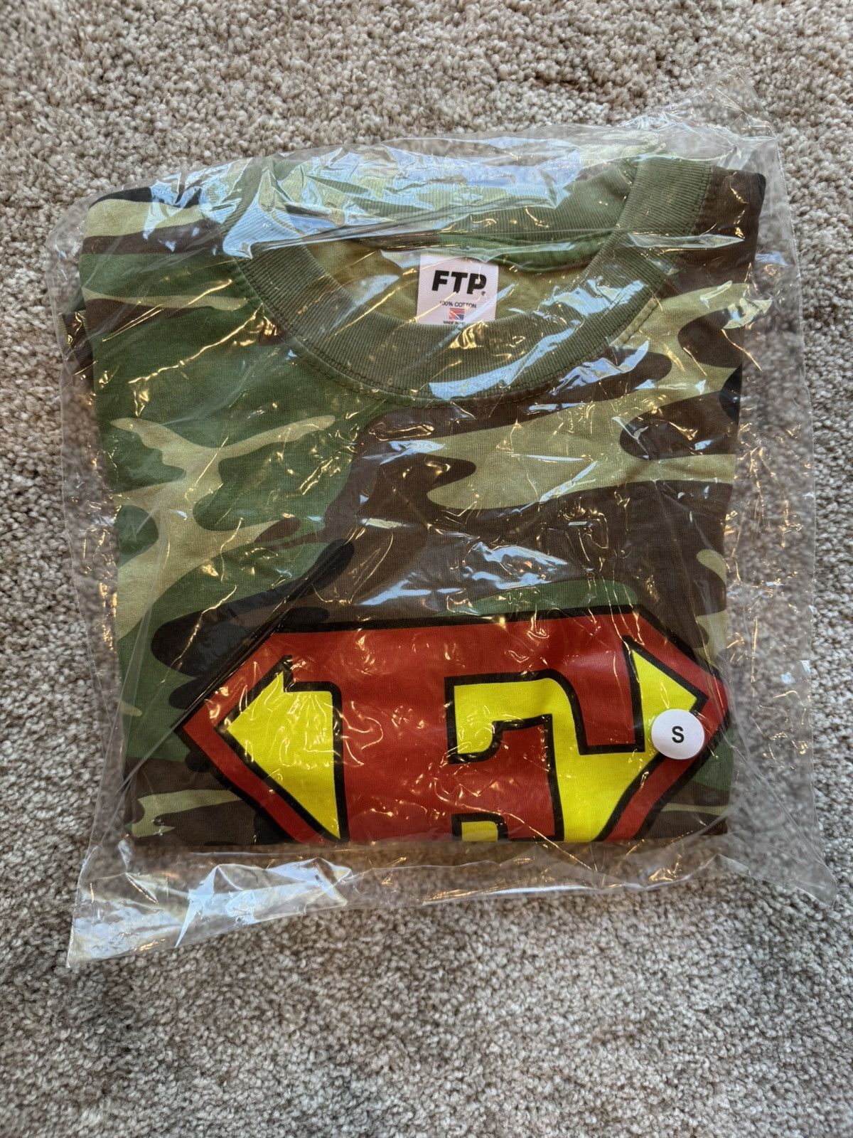 Fuck The Population FTP SUPERHERO TEE (CAMO) Size US S / EU 44-46 / 1 - 1 Thumbnail
