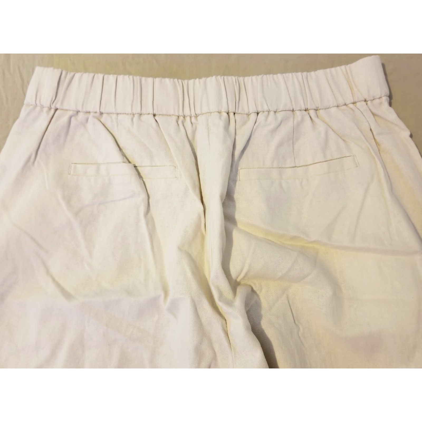 J.Crew VINTAGE? No — (But not vintage) J.CREW Pants Chino Linen Size 28" / US 6 / IT 42 - 2 Thumbnail