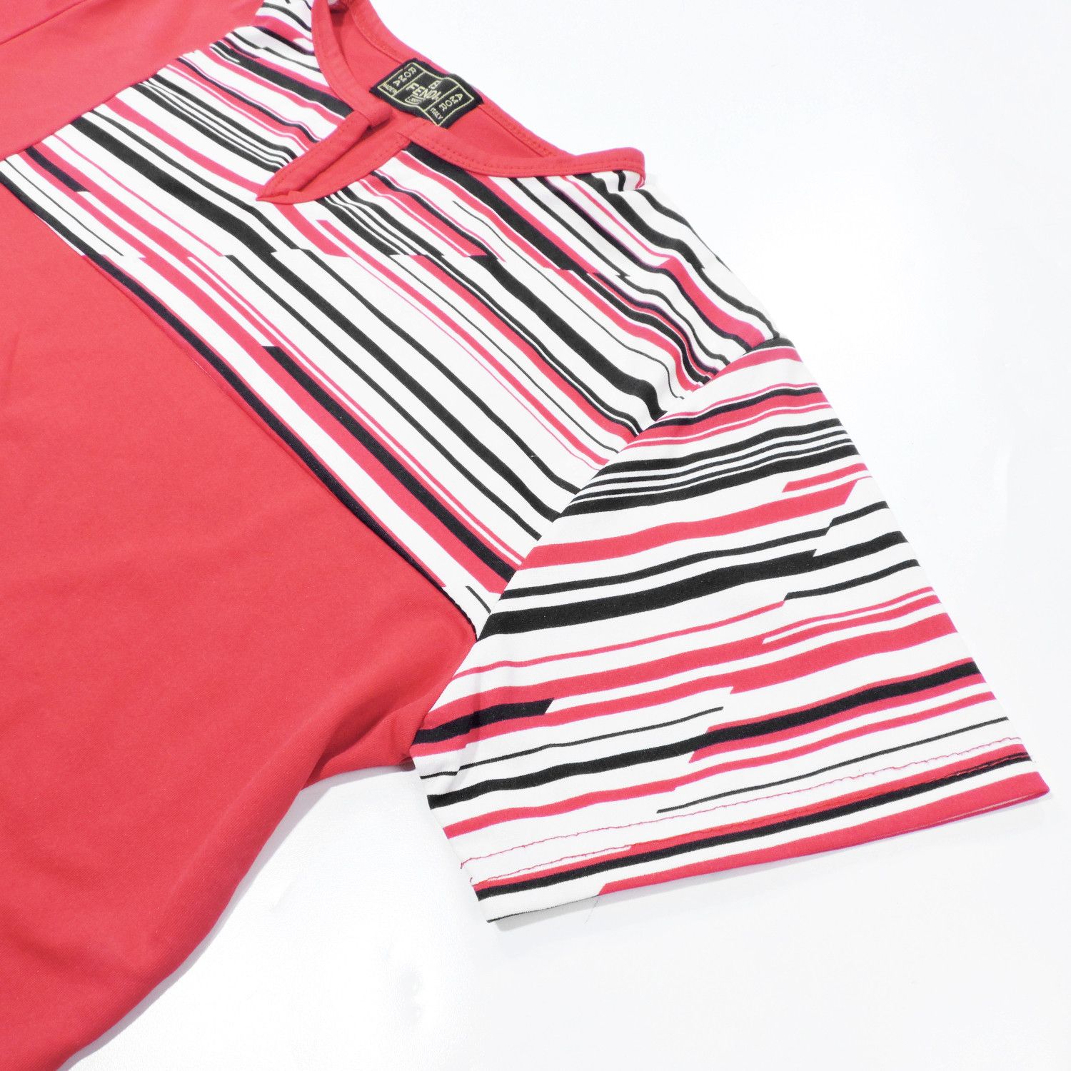 Fendi FENDI RED STRIPED T-SHIRT Size M / US 6-8 / IT 42-44 - 9 Thumbnail