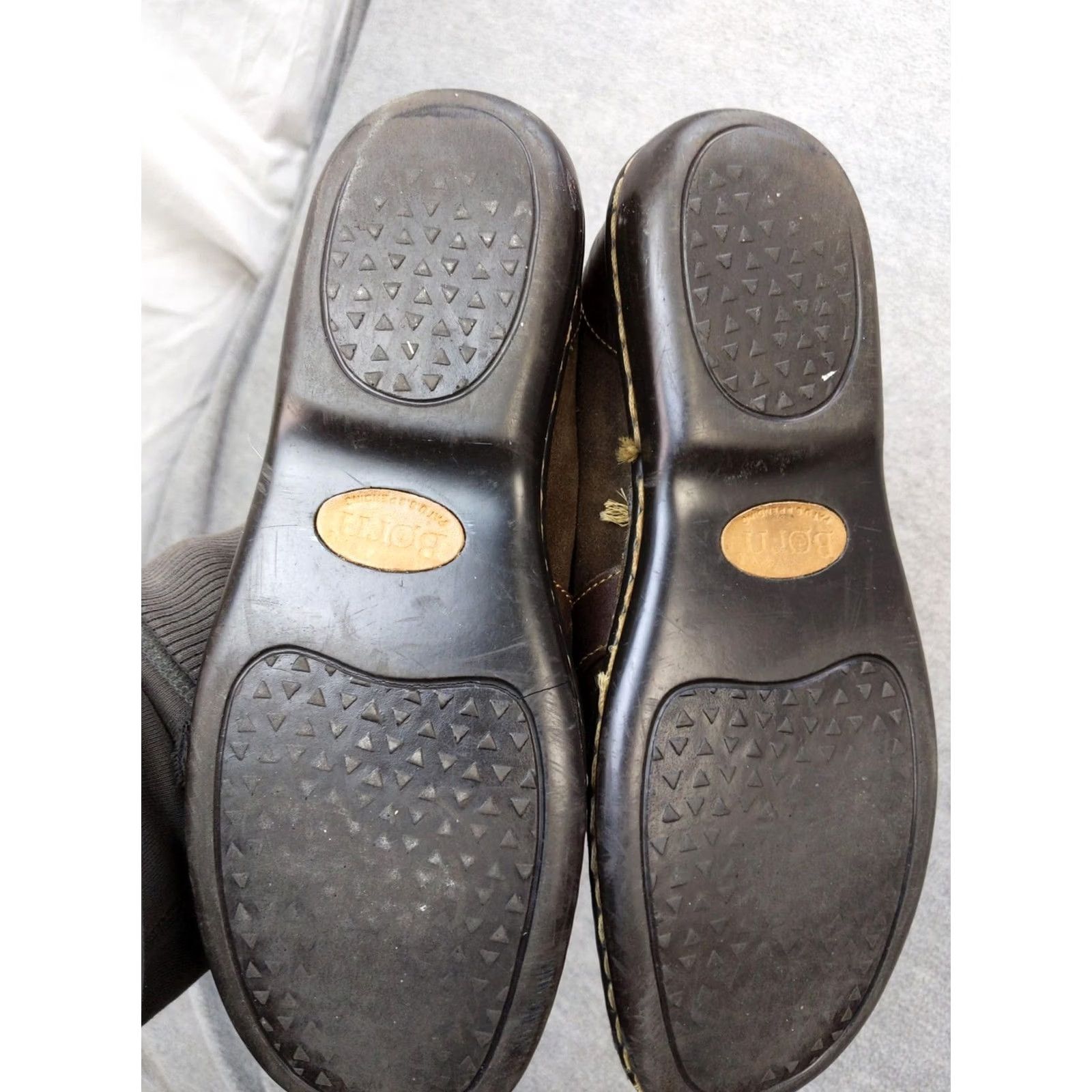 Born Born Womens Loafer Casual Slip On Brown Suede W0261 Buckle 8 M 39 39? Size US 8 / IT 38 - 6 Thumbnail