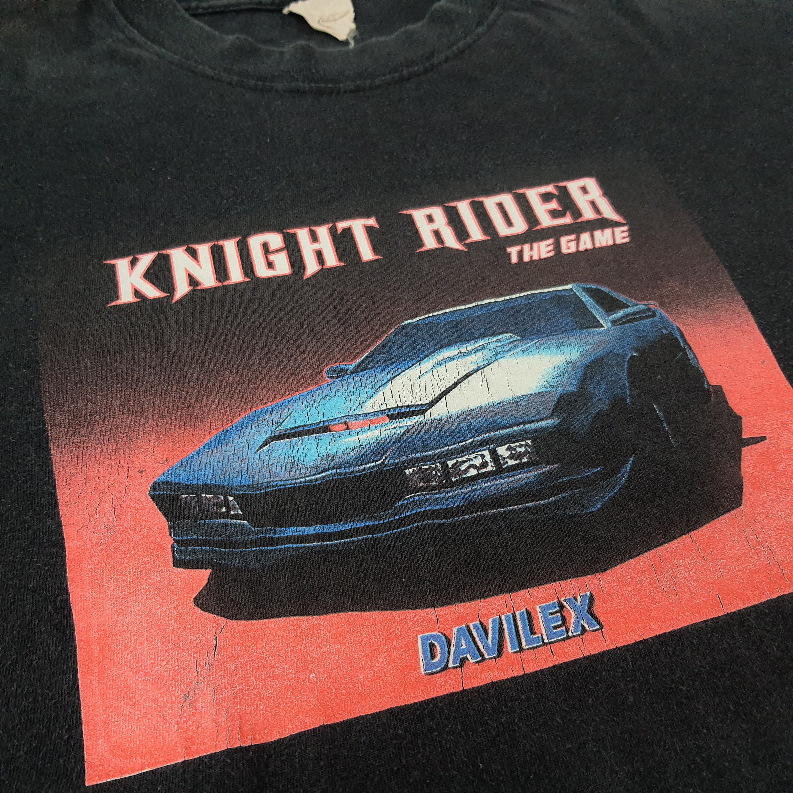 Vintage Vintage Knight Rider The Game Davilex Racing Tshirt C223N13 Size US XL / EU 56 / 4 - 2 Thumbnail