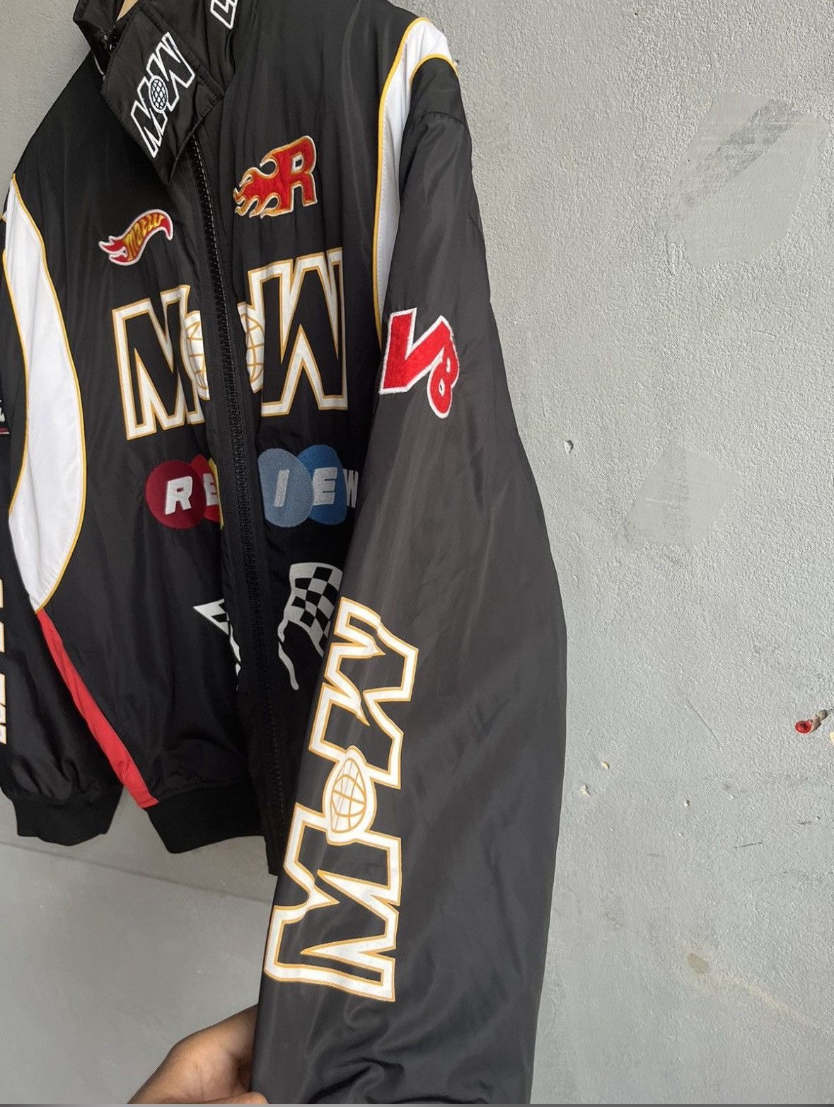 Vintage Men’s Racing M&M Review Y2K Motorcycle Nylon Bomber Light Jacket Size US L / EU 52-54 / 3 - 13 Thumbnail
