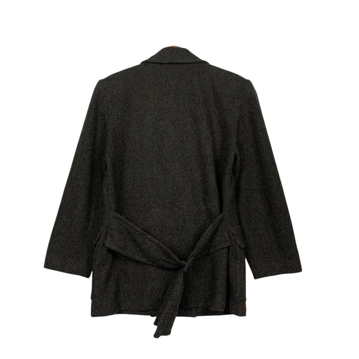 Paco Rabanne 90’s PACO RABANNE Wool Belted Double Breast Coat #2856-C129 Size M / US 6-8 / IT 42-44 - 18 Thumbnail