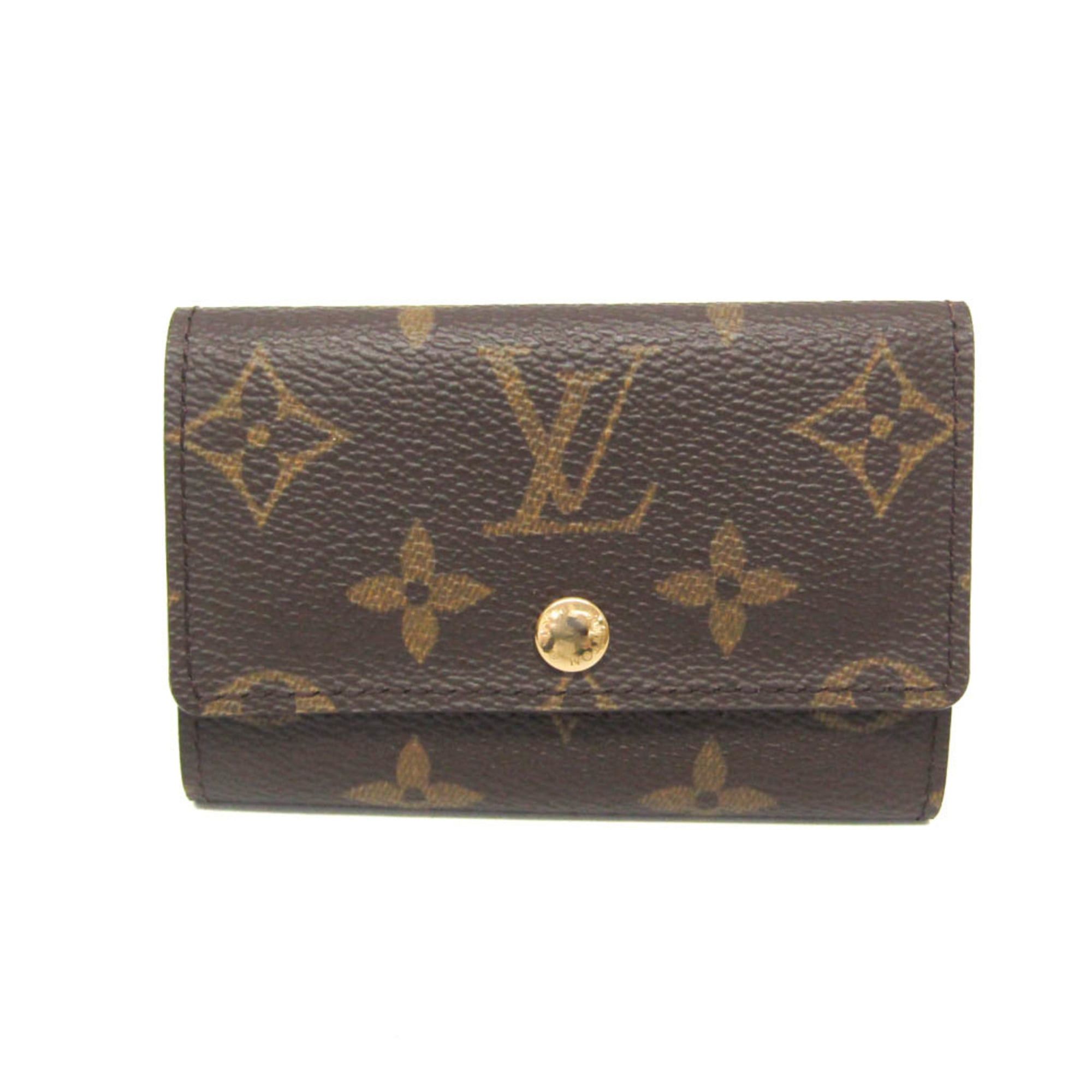 Louis Vuitton Louis Vuitton Monogram Key Holder 6 M62630 Men,Women Monogram Key Case Brown Size ONE SIZE - 1 Thumbnail