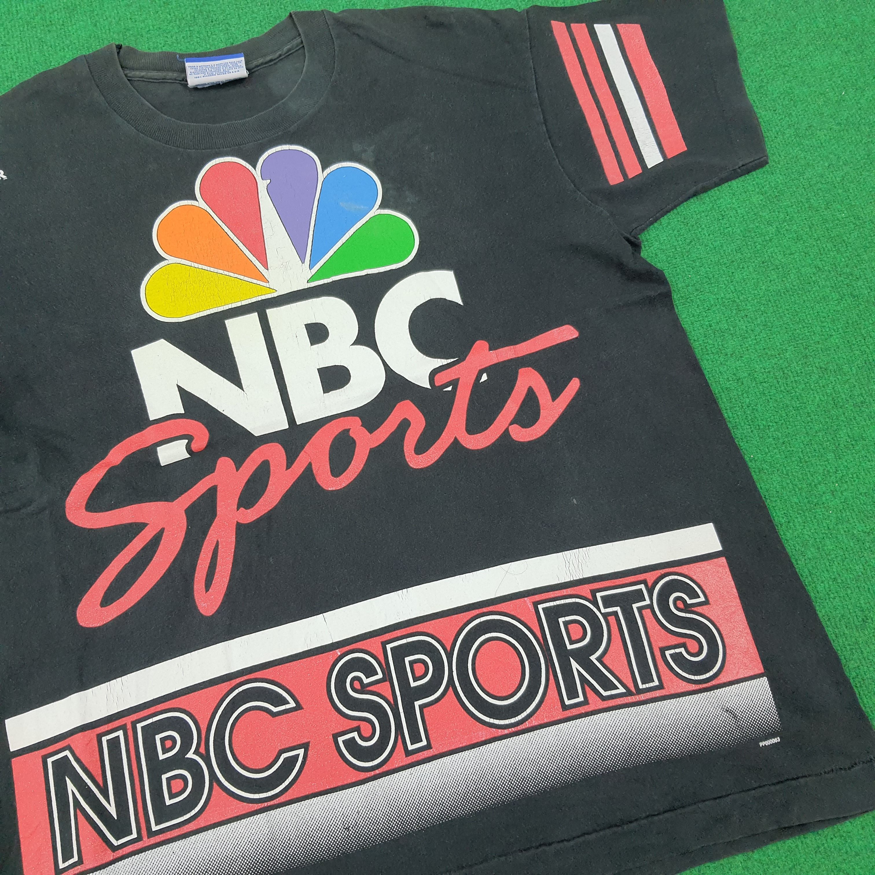 Pro Player Vintage 90s NBC Sports Channel Broadcast Pro Player Tshirt Size US XL / EU 56 / 4 - 4 Thumbnail