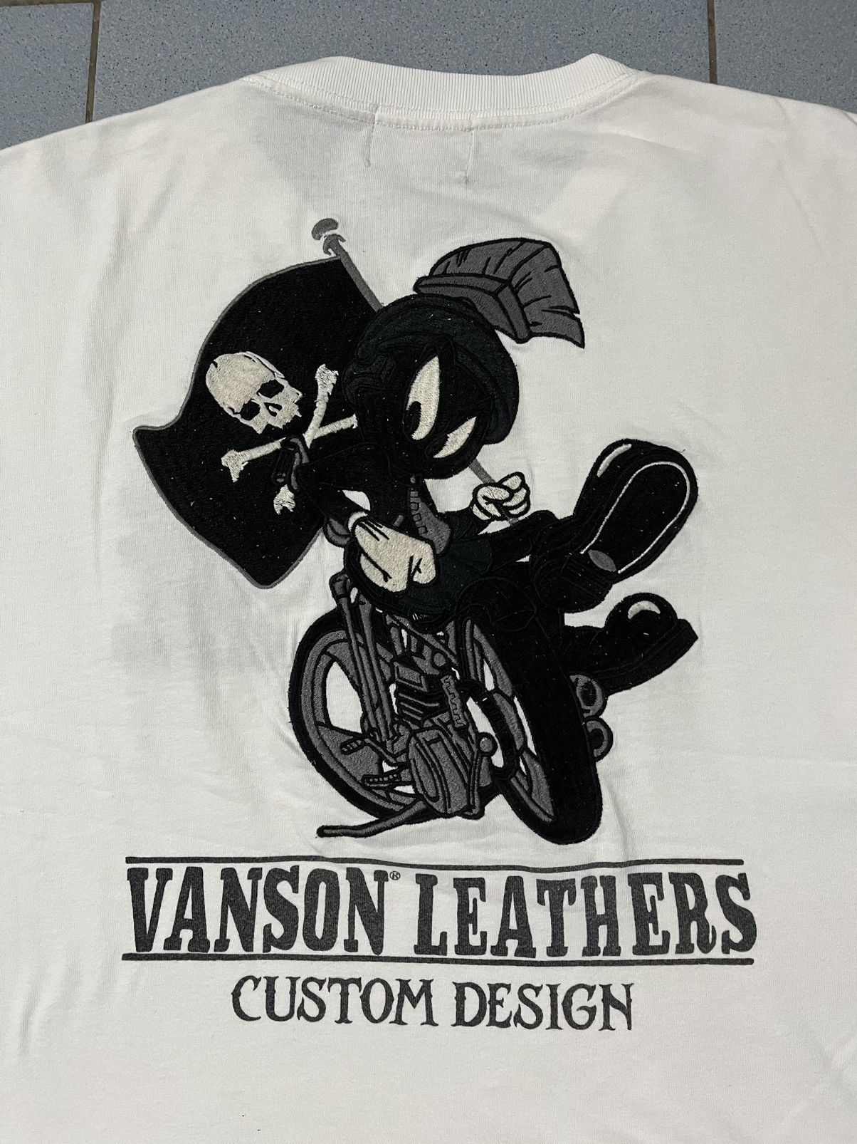 Vanson Leathers Vanson Leathers X Marvin Custom Design Tshirt Size US M / EU 48-50 / 2 - 4 Thumbnail
