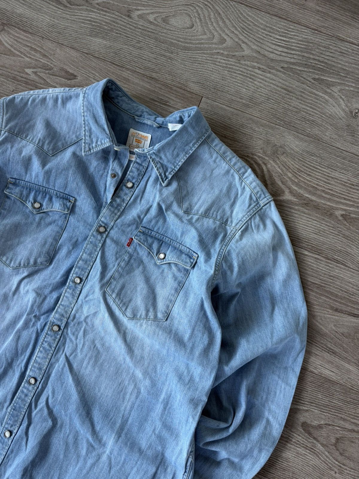 Levi's Levi’s Barstow Western Standard Cowboy Jacket Shirt Size US XL / EU 56 / 4 - 12 Thumbnail
