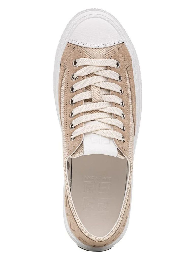 Givenchy o1w1db10525 City Low Top Sneakers in White Size US 7 / IT 37 - 4 Thumbnail