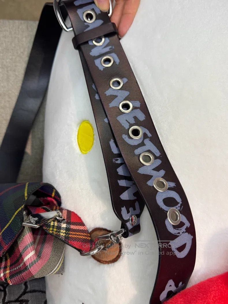 Vivienne Westwood Vivienne Westwood size os Wide Belt Plaid Bag Size ONE SIZE - 7 Thumbnail