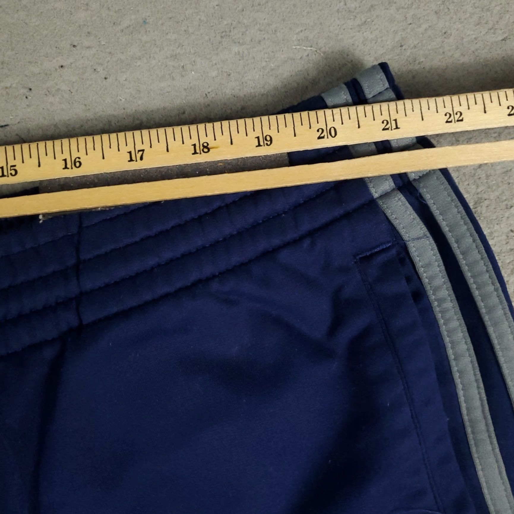Adidas Adidas Pants 2XL Mens Blue Track Sweatpants Joggers Pants 42x25 Inseam 30 Regular Fit Straight Size US 39 - 4 Thumbnail