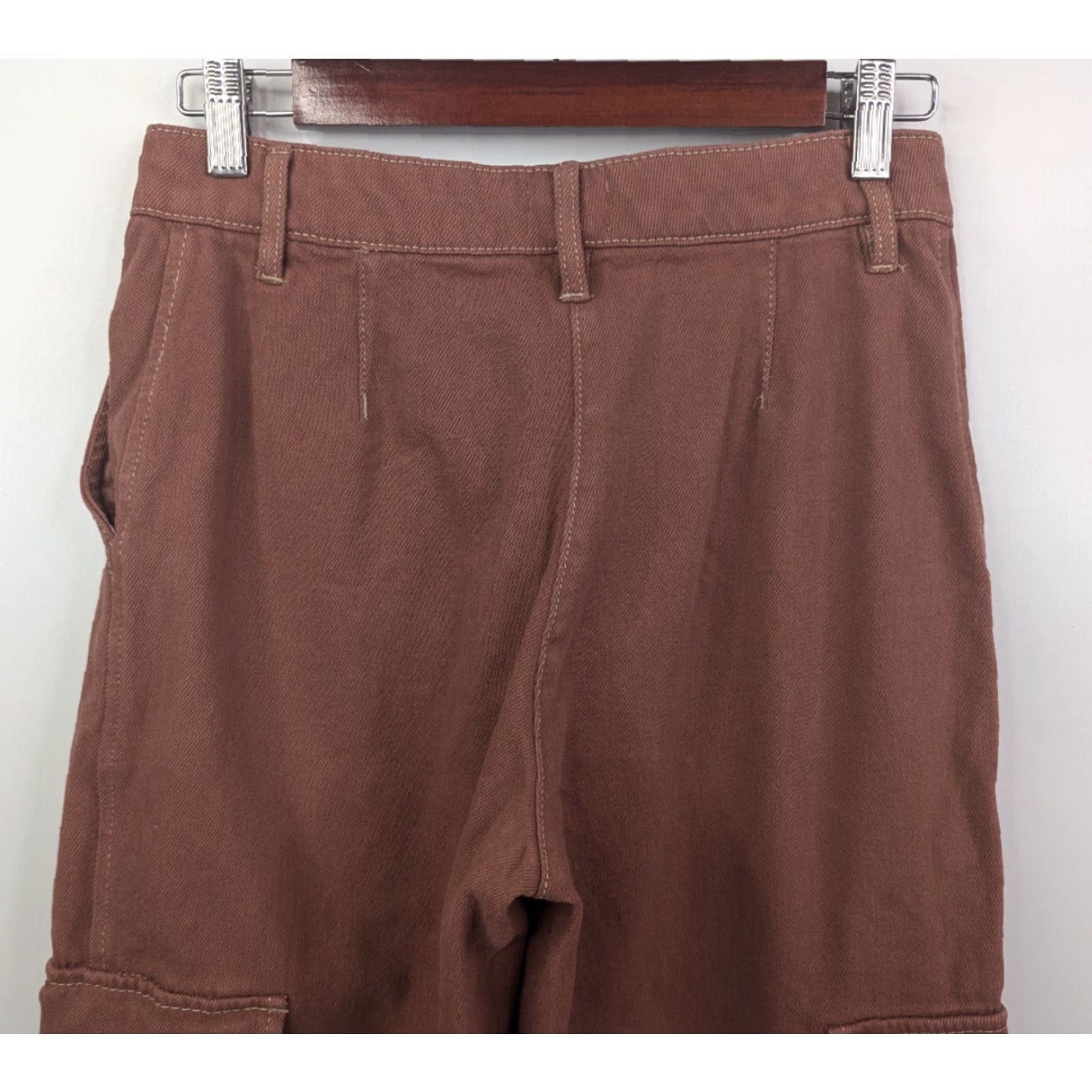 Aritzia Aritzia Wilfred Free Womens Size 4 Modern High Waist Cargo Mocha Sorbet Pants Size 27" / US 4 / IT 40 - 5 Thumbnail