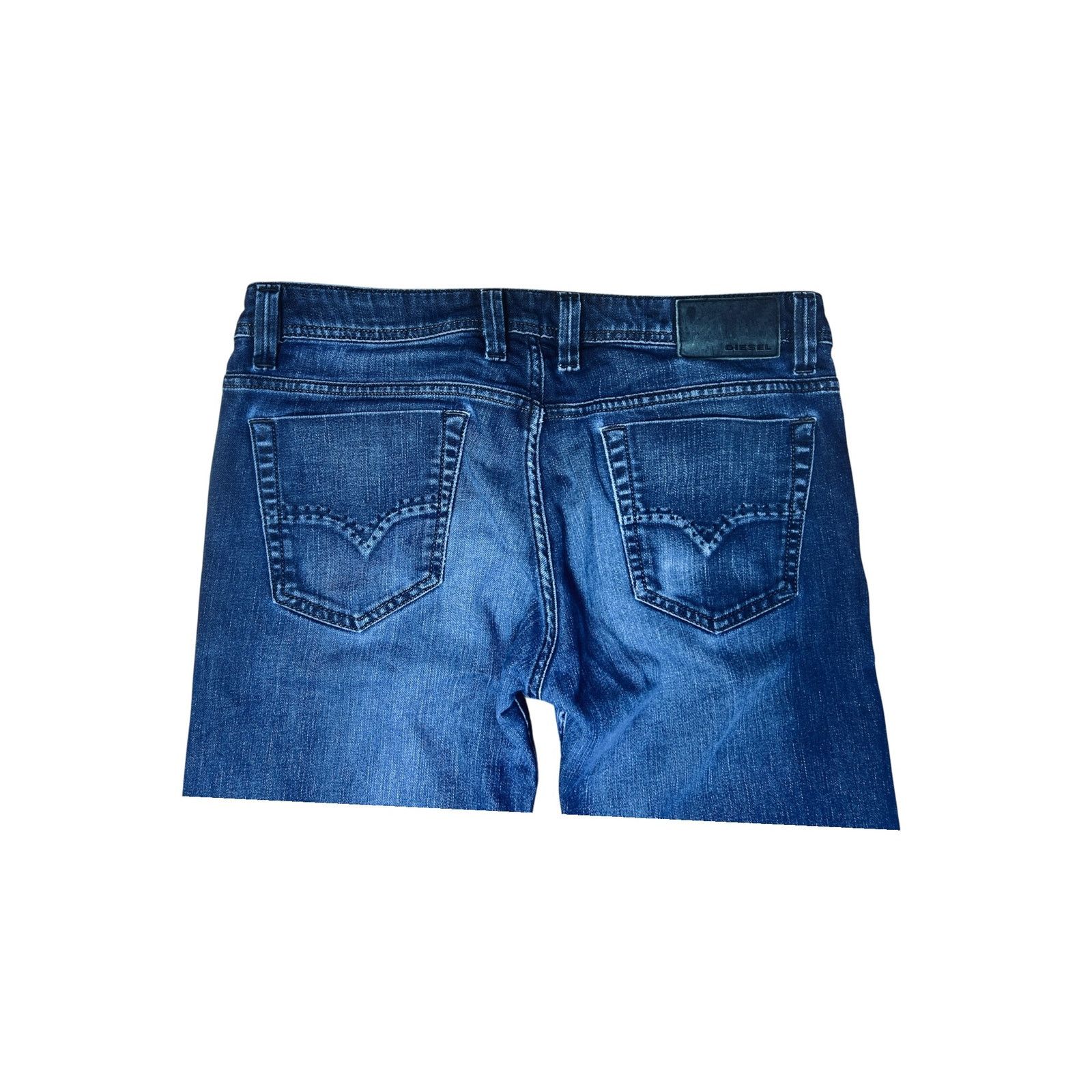 Diesel Diesel Viker-R-Box Jeans 33x32 Y2K Double Button Offset Fly Size US 33 - 5 Thumbnail