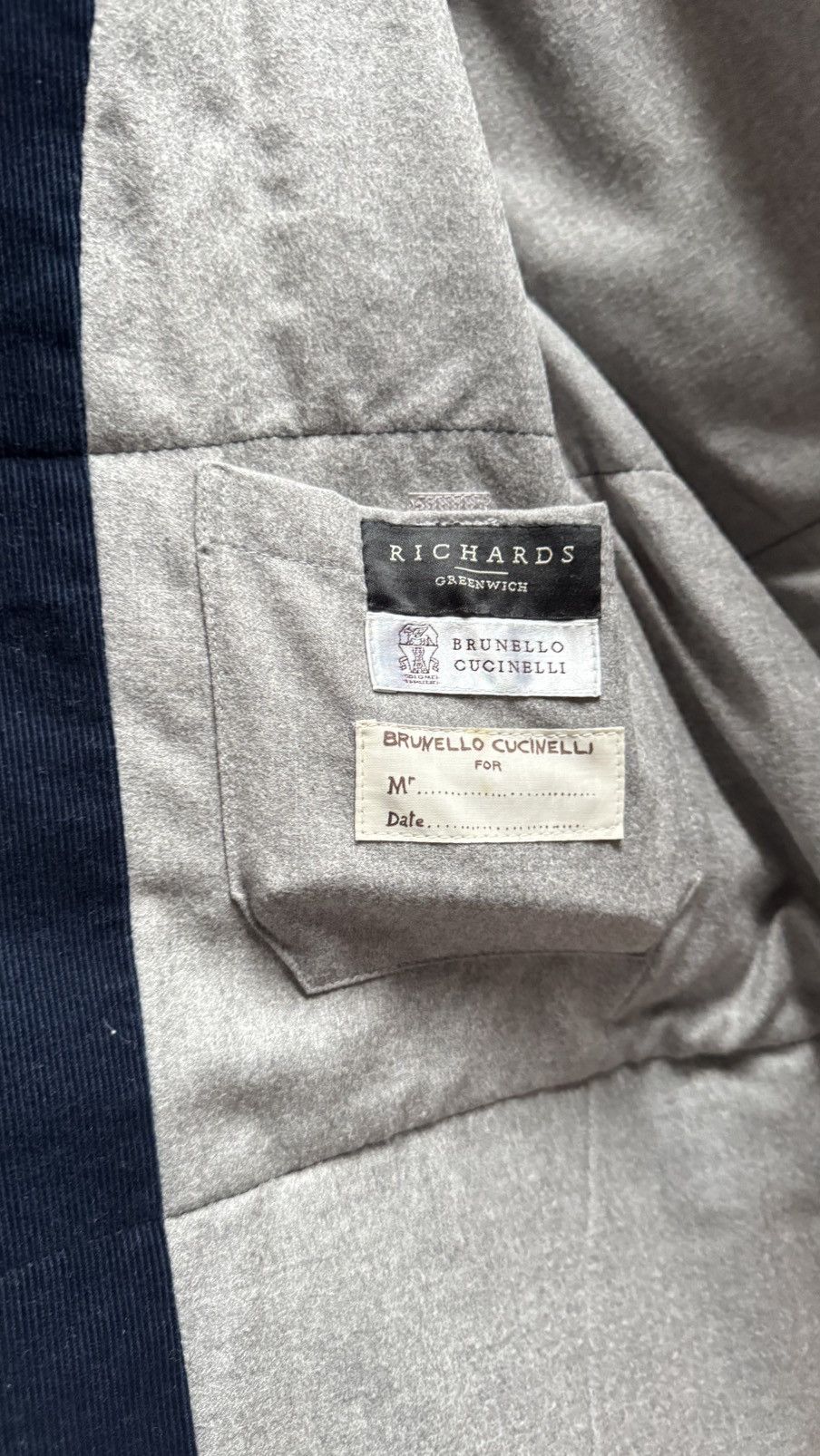 Brunello Cucinelli *Rare* Brunello Cucinelli Corduroy Suit Size 46R - 2 Thumbnail