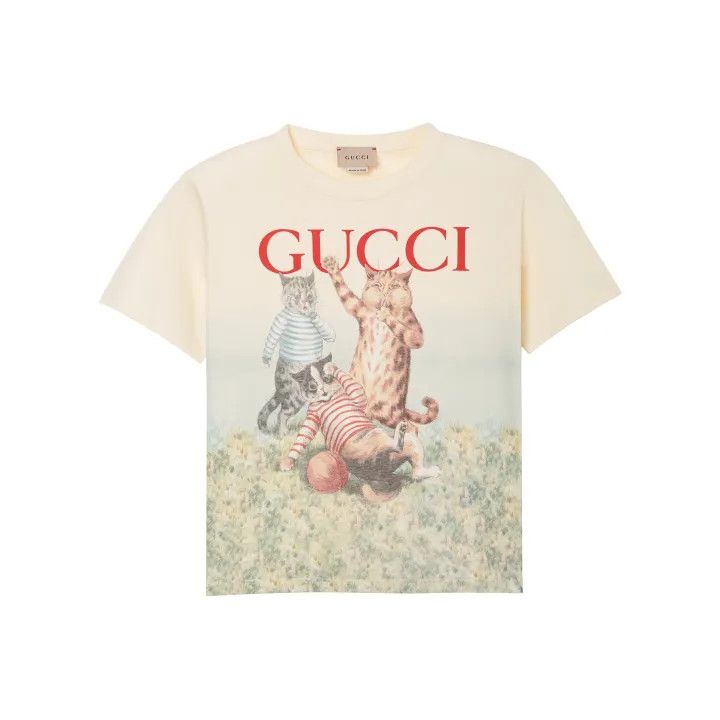 GUCCI LOVE PARADE LOS ANGELES Tシャツ xs GUCCI Love Parade Los Angeles T-shirt - Madame N Luxury