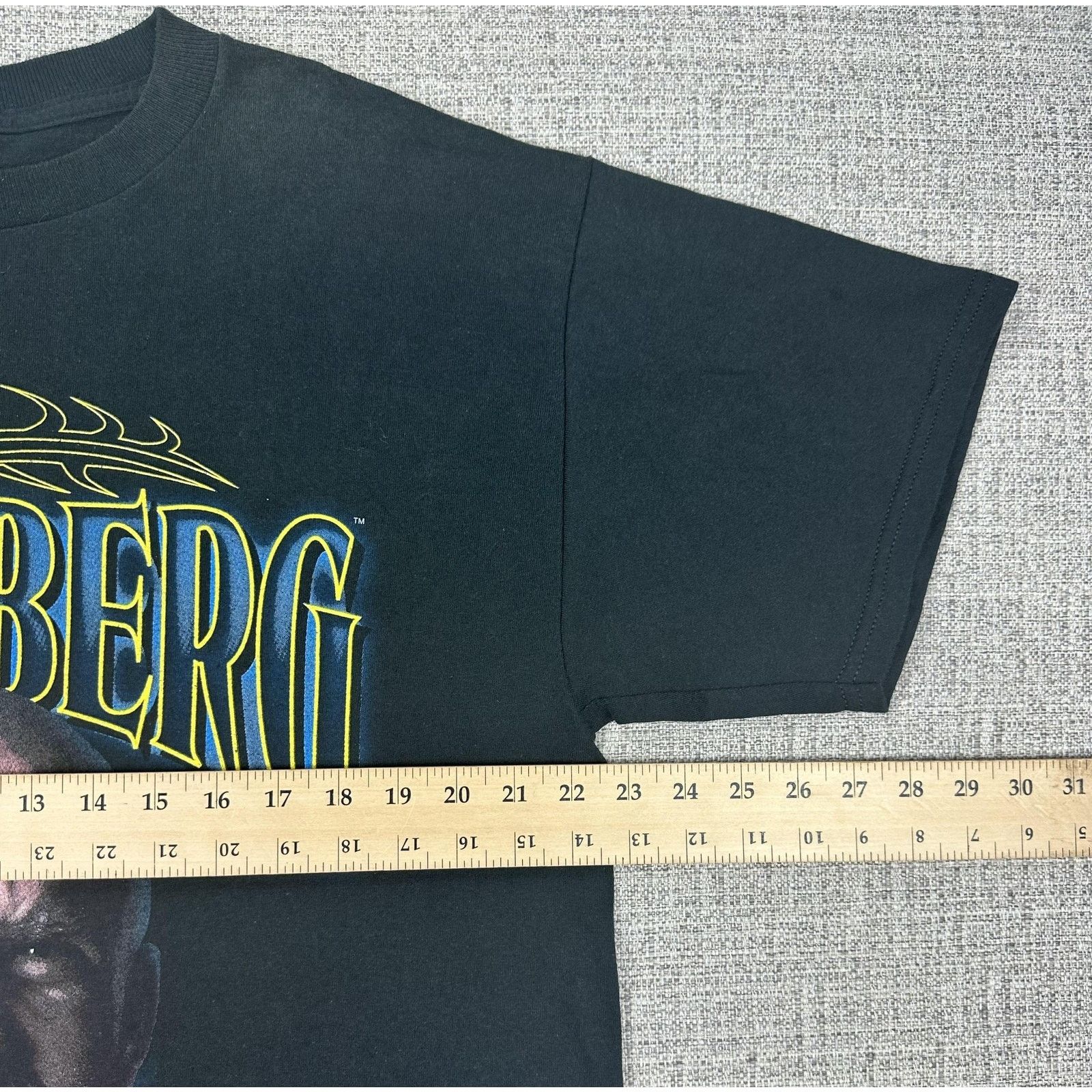 Tultex WCW Goldberg Shirt Mens Large Black T-Shirt 1998 Tultex 90s Size US L / EU 52-54 / 3 - 3 Thumbnail