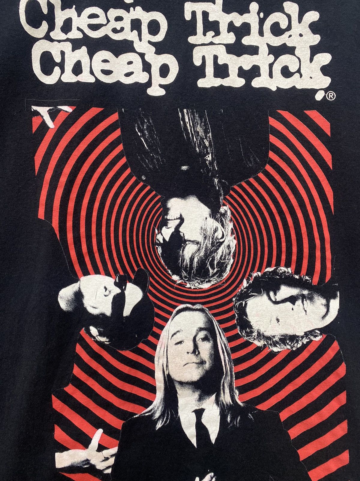 Band Tees 💥CHEAP TRICK raglan 3q rock band tee shirt Size US M / EU 48-50 / 2 - 3 Thumbnail