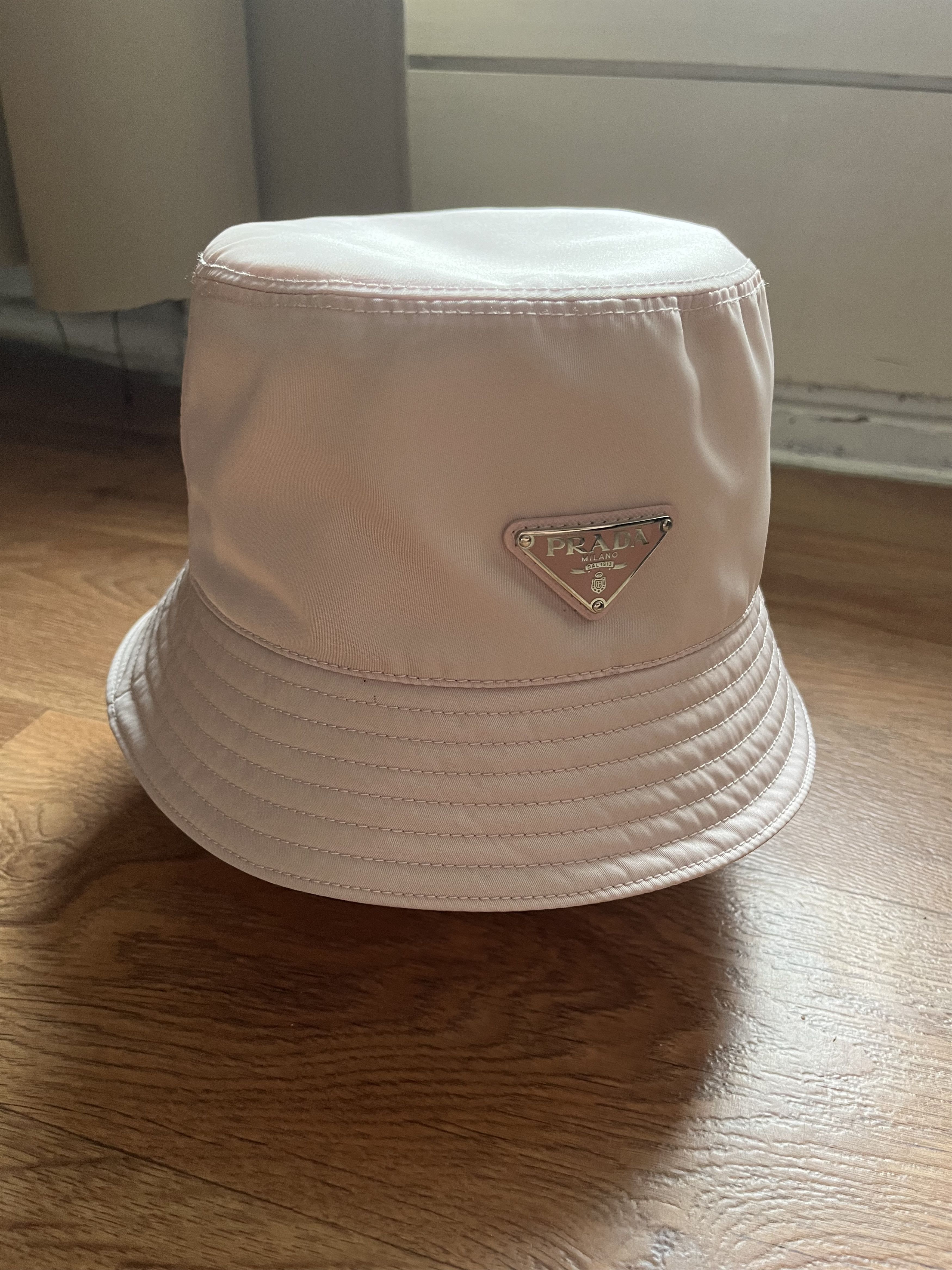 Prada Bucket Hat Re-Nylon Pink