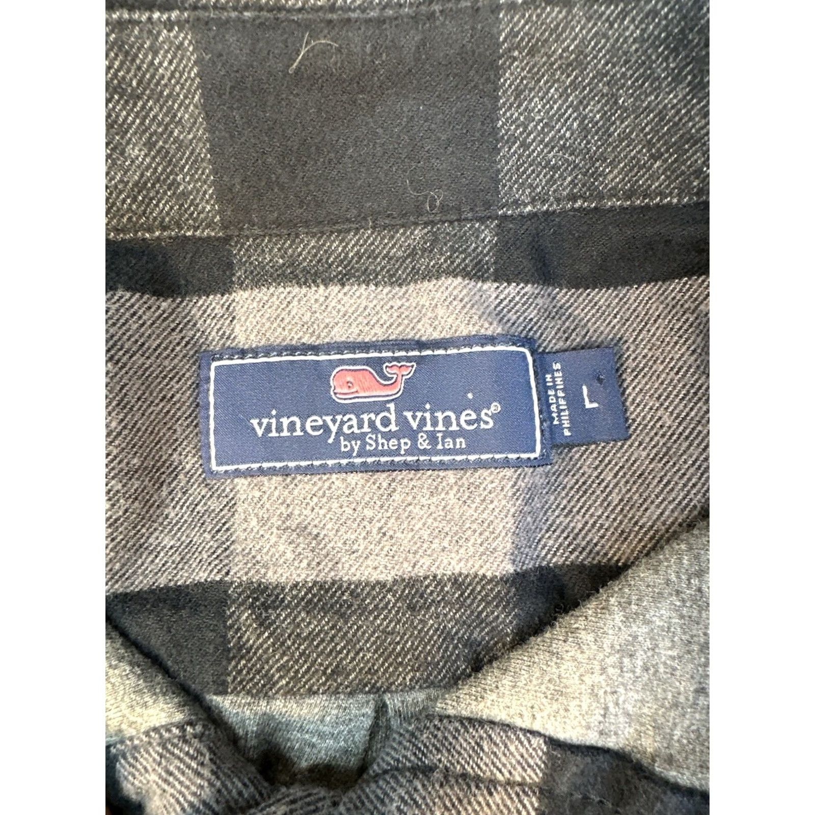 Vineyard Vines Vineyard Vines Plaid Flannel Shirt Jacket Button-Up Mens Large Size US L / EU 52-54 / 3 - 2 Thumbnail