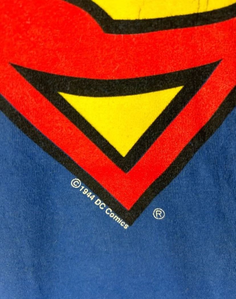 DC Comics × Marvel Comics × Vintage Vintage 90 Superman by D.C comic | Robin | Batman | Jokers Size US XL / EU 56 / 4 - 4 Thumbnail