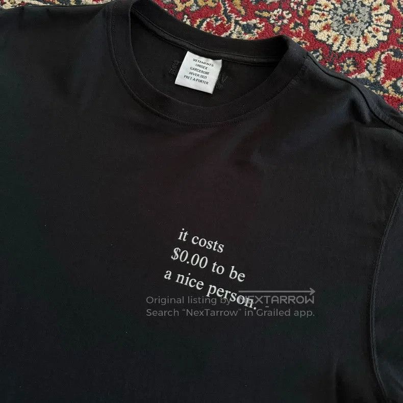 Vetements Vetements short sleeves Size US L / EU 52-54 / 3 - 2 Thumbnail