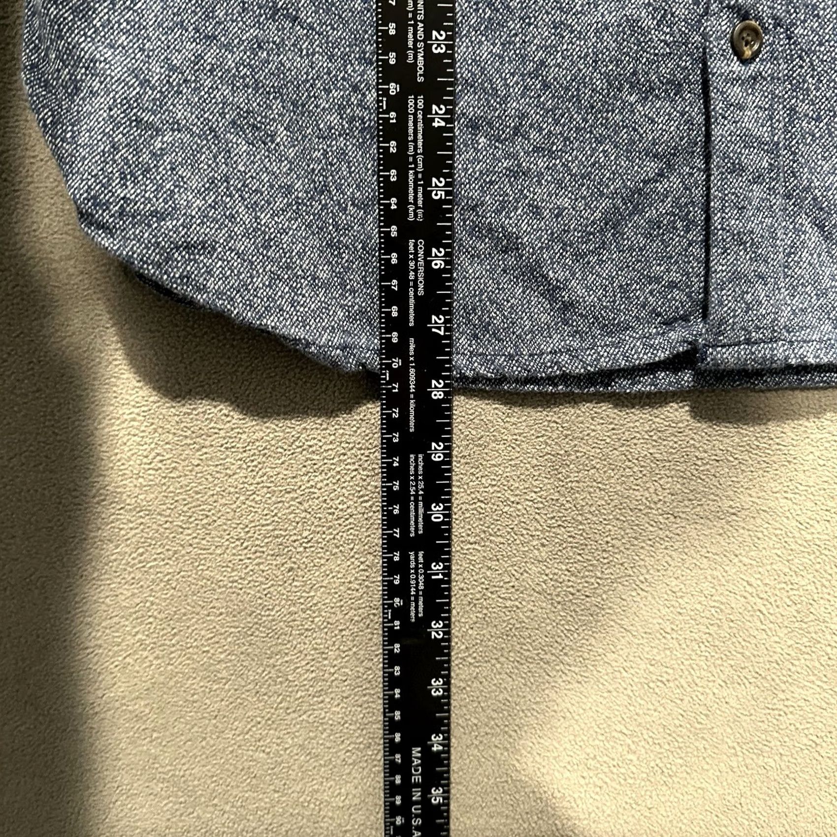 Prana prAna Shirt Mens Medium Blue Flannel Button Up Long Sleeve Outdoor EUC Size US M / EU 48-50 / 2 - 8 Thumbnail