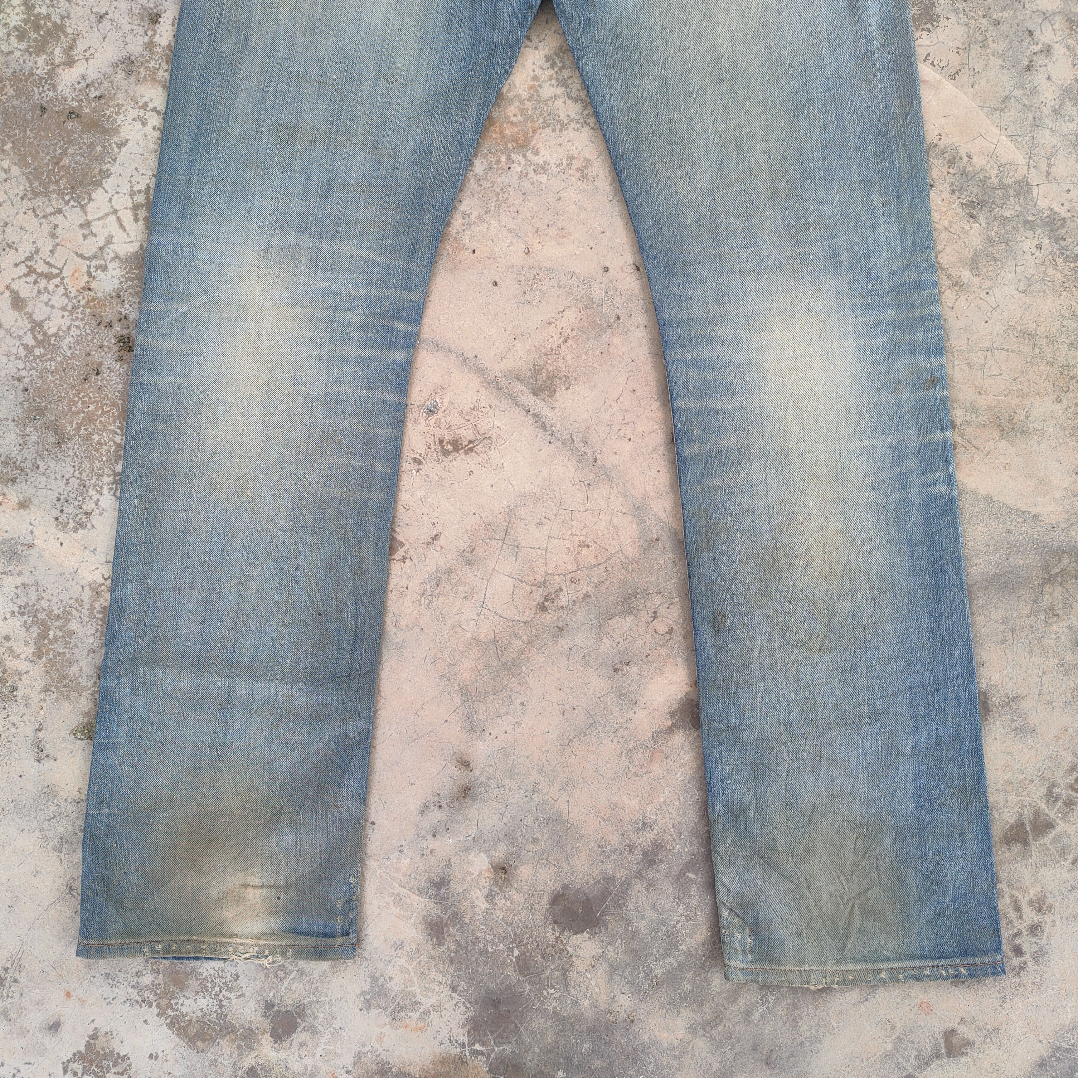 G-Star VINTAGE GSTAR RUSTY DISTRESSED JEAN DENIM PANTS Size US 33 - 10 Thumbnail