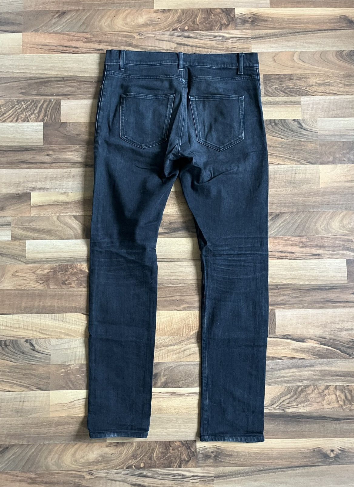 Saint Laurent Paris Saint Laurent Paris FW16 Black Skinny Denim D02 Size US 31 - 2 Thumbnail