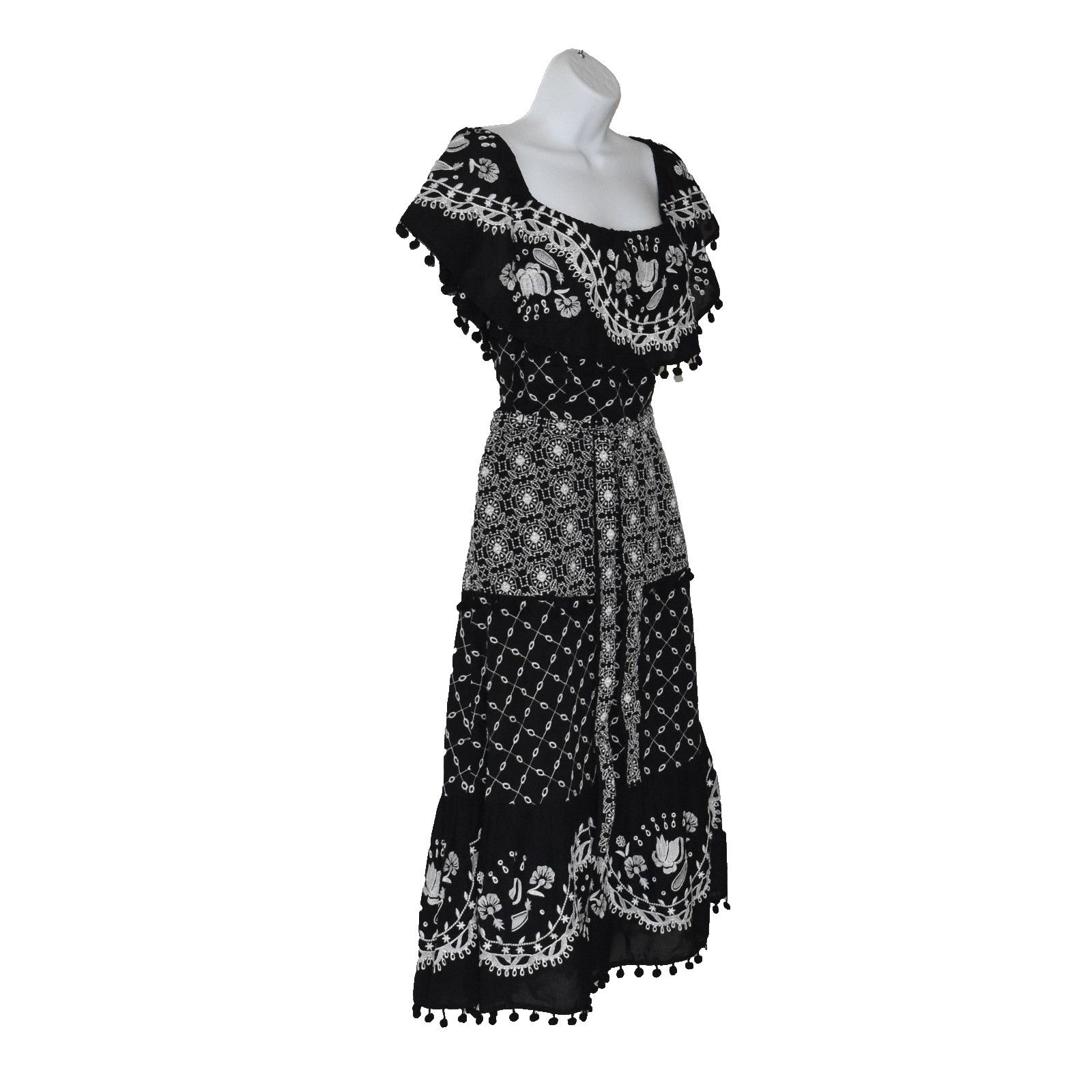 Anthropologie NEW ANTHROPOLOGIE Marisol Cotton Embroidery Dress US 6 EU 38 Size M / US 6-8 / IT 42-44 - 3 Thumbnail