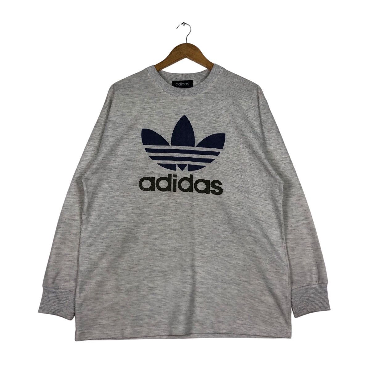Adidas × Japanese Brand × Vintage Adidas Trefoil Vintage Sweatshirt 90s collection Large Size US M / EU 48-50 / 2 - 1 Thumbnail
