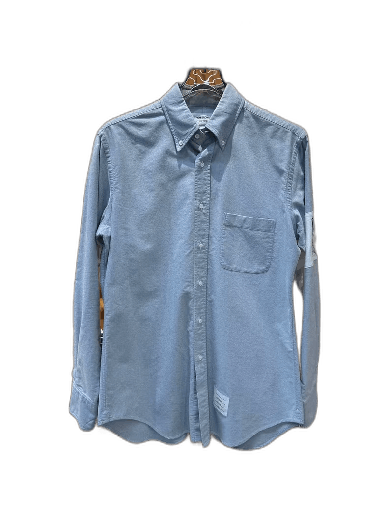 Burberry TB Classic Sleeve Logo Embroidered Long Sleeve Shirt Size US M / EU 48-50 / 2 - 1 Thumbnail