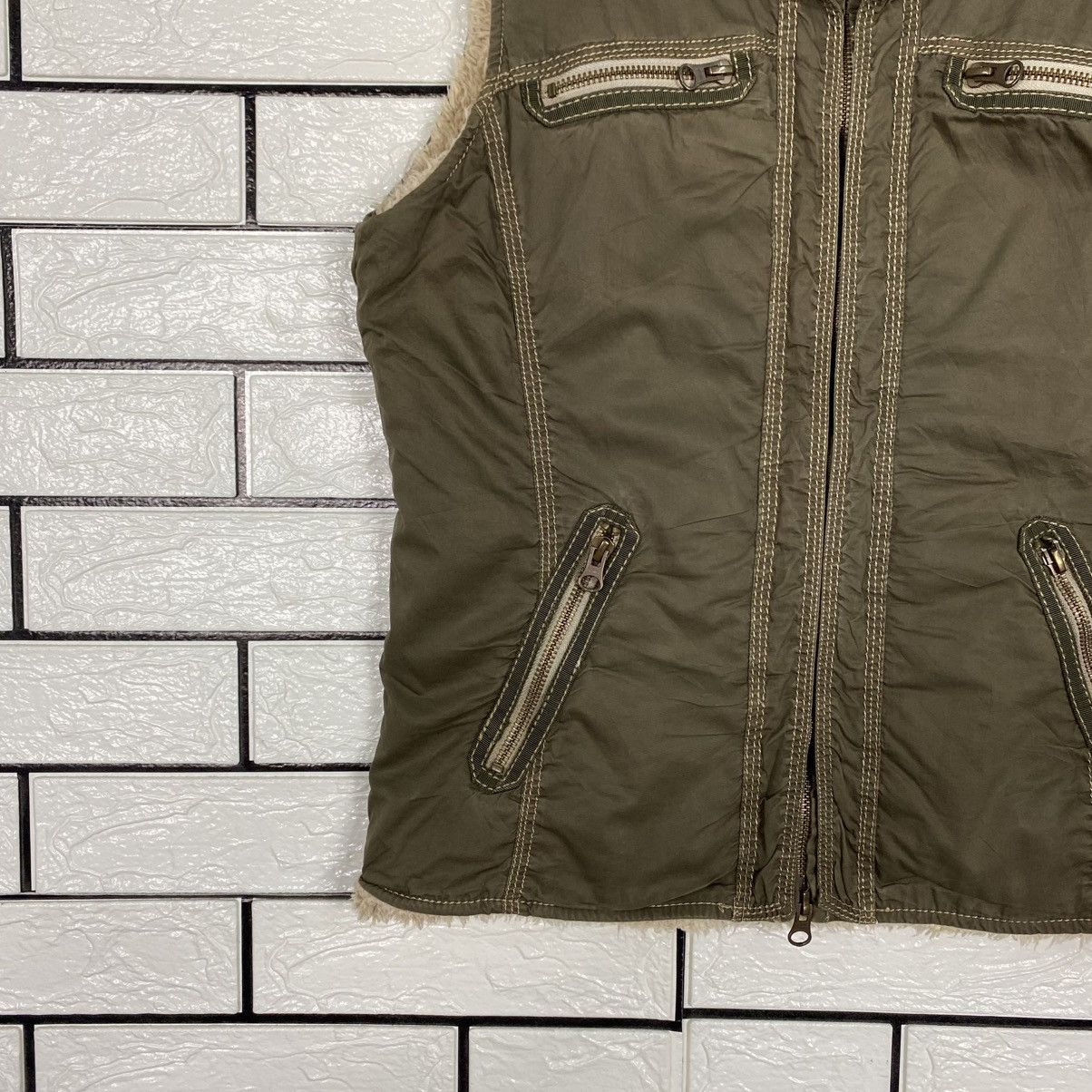 Japanese Brand Falmingo Firm Reversible Vest Jacket Issey Miyake Size US M / EU 48-50 / 2 - 5 Thumbnail