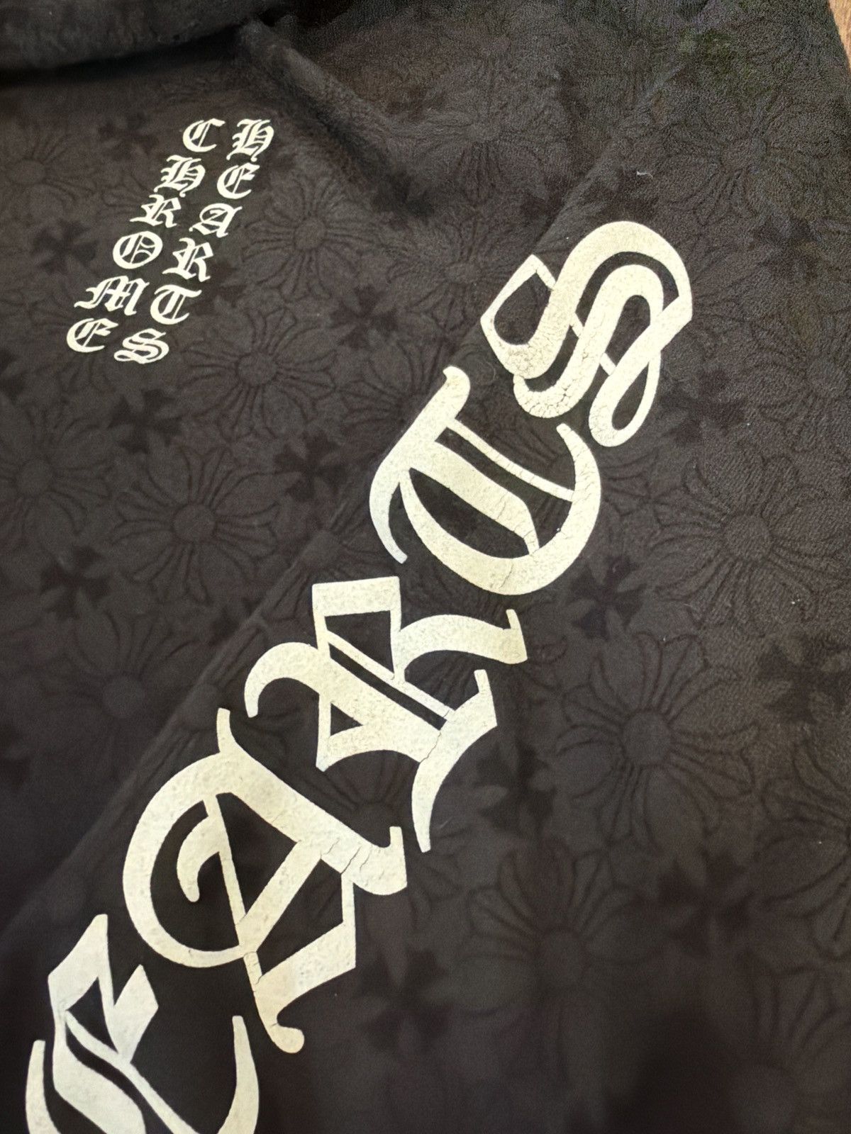 Chrome Hearts Black All Over Print Monogram Hoodie Size US L / EU 52-54 / 3 - 4 Thumbnail