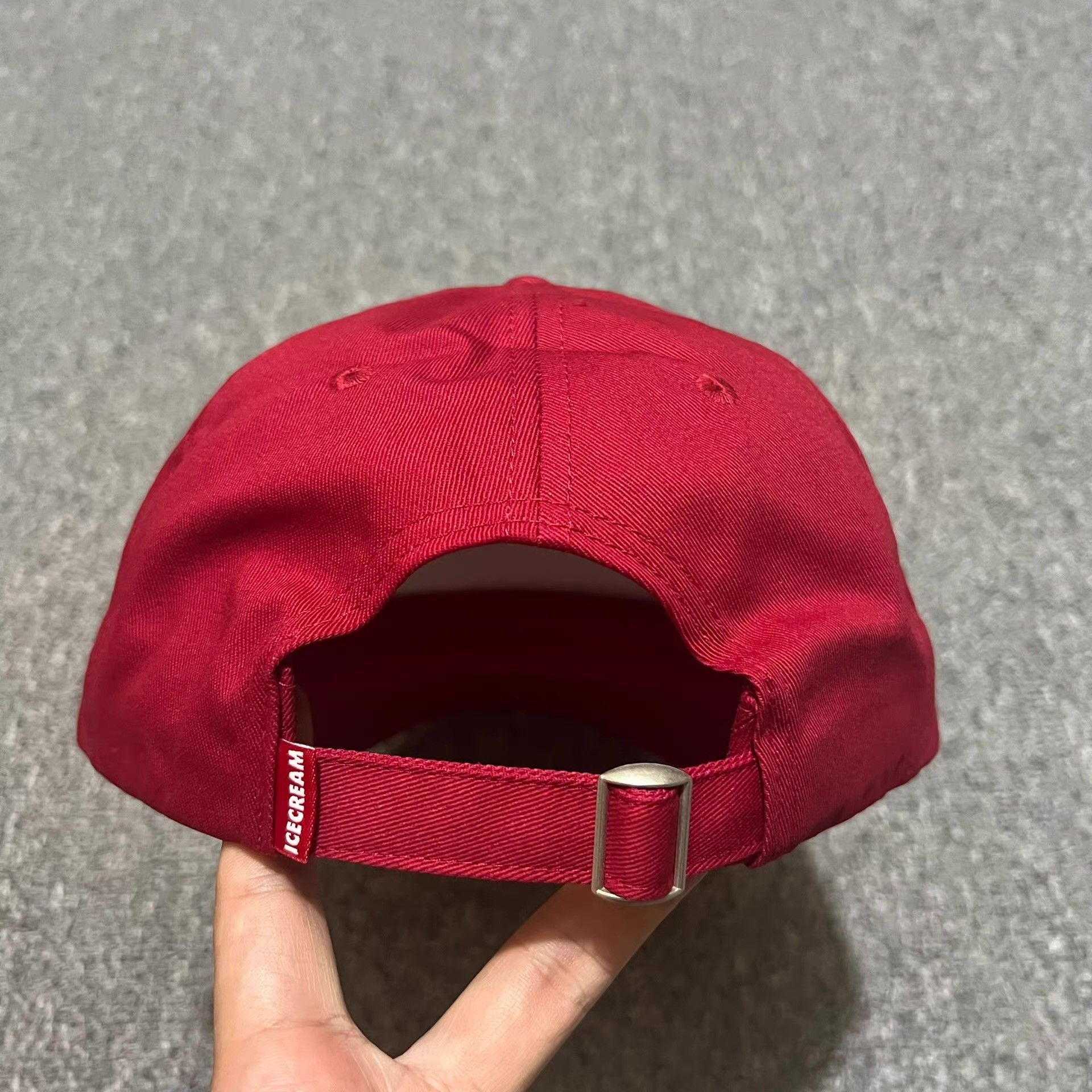 Billionaire Boys Club BBC ICECREAM Embroidered Curved Brim Baseball Cap Q7 Size ONE SIZE - 4 Thumbnail
