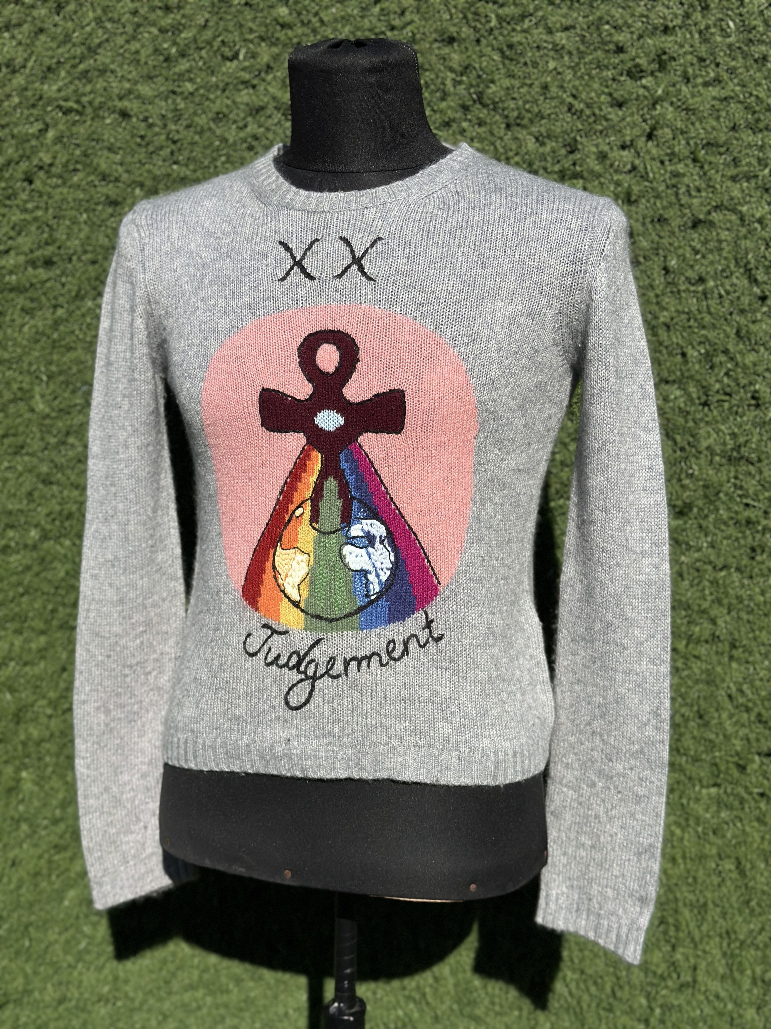 Dior Christian Dior Motherpeace Judgment Wool Sweater 38 Size S / US 4 / IT 40 - 8 Thumbnail