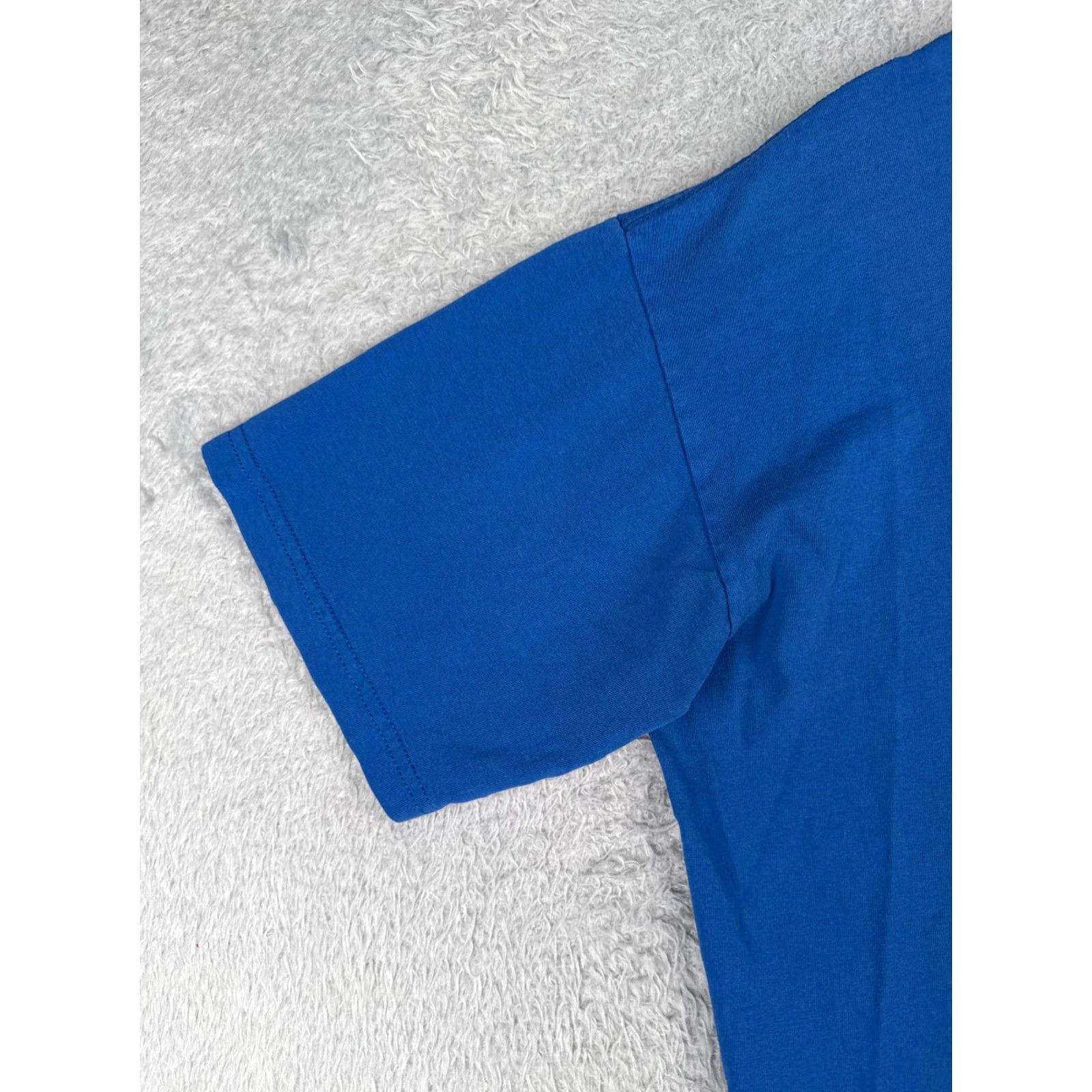 The North Face The North Face Shirt Men XL Blue Crew Neck Short Sleeve Cotton Jersey Logo All Seasons Breathable Mens Size US XL / EU 56 / 4 - 3 Thumbnail