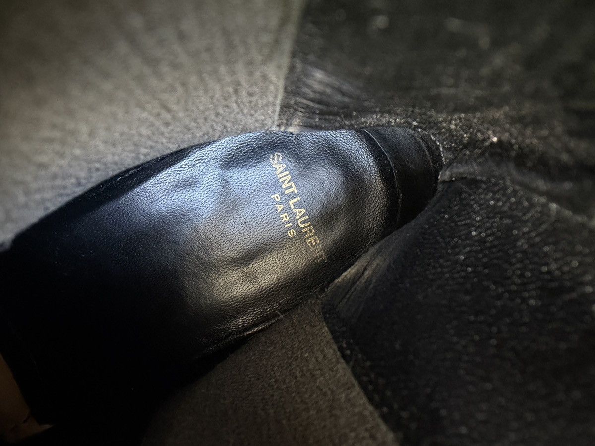 Saint Laurent Paris Suede wyatt boots by Hedi slimane Size US 7 / EU 40 - 14 Thumbnail