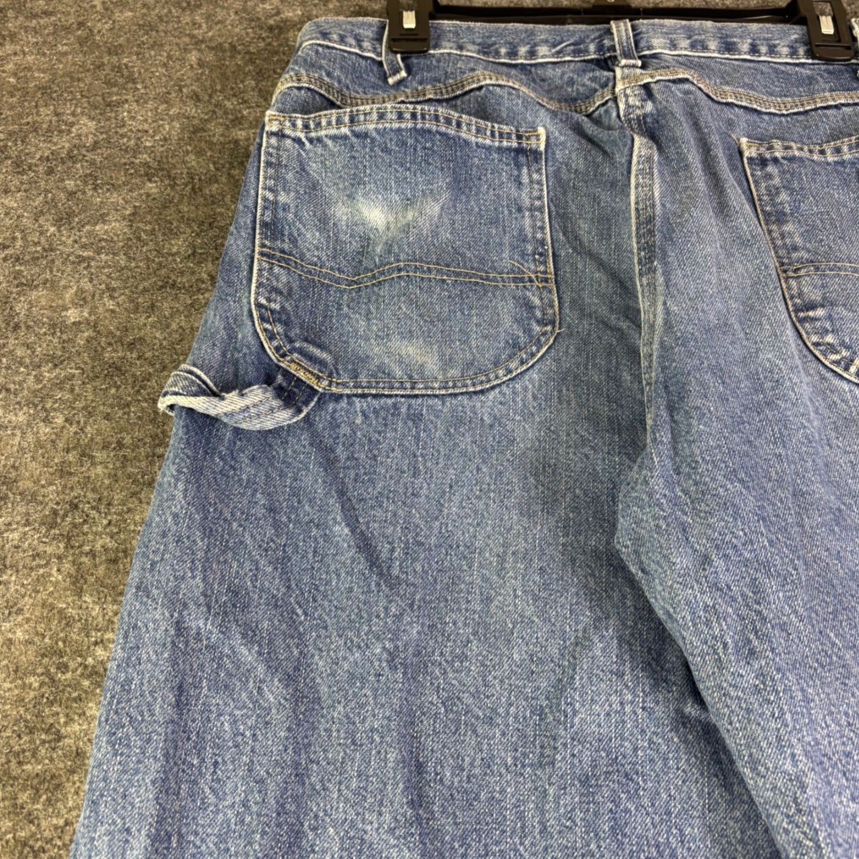 Dickies VINTAGE Dickies Jeans Mens Carpenter Blue Denim Workwear Relaxed Fit 36x33 Mens Size US 36 / EU 52 - 6 Thumbnail
