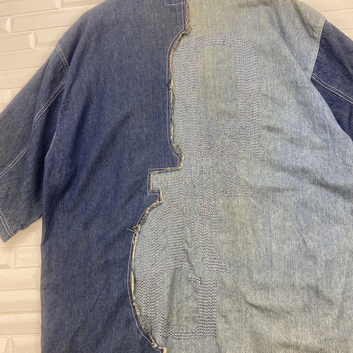 Japanese Brand Japanese Brand Quadro Scream Patchwork Denim Jacket Size US L / EU 52-54 / 3 - 13 Thumbnail