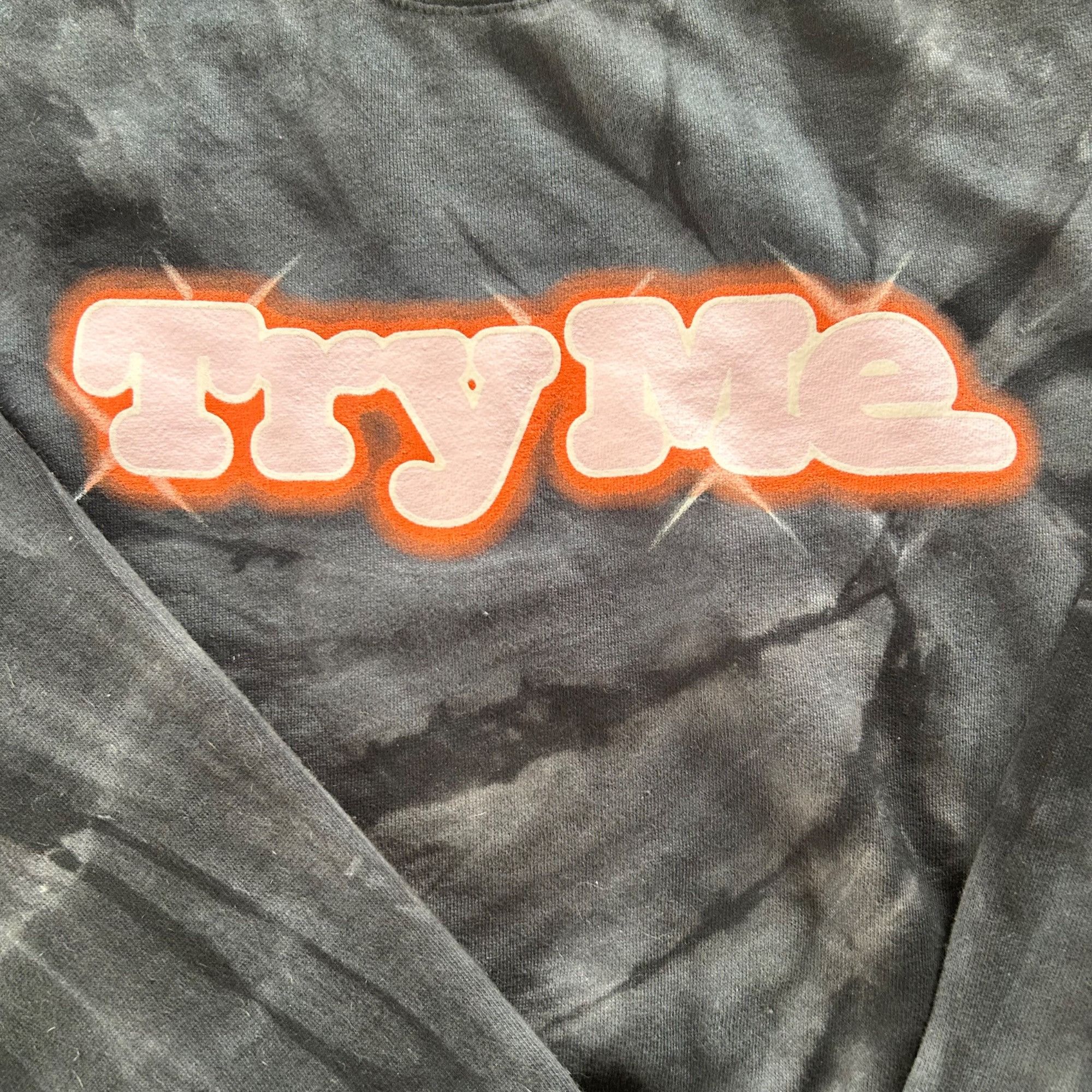 Other BSR by Samii Ryan Tie Dye Try Me Pullover Crewneck Sweatshir Size S / US 4 / IT 40 - 2 Thumbnail