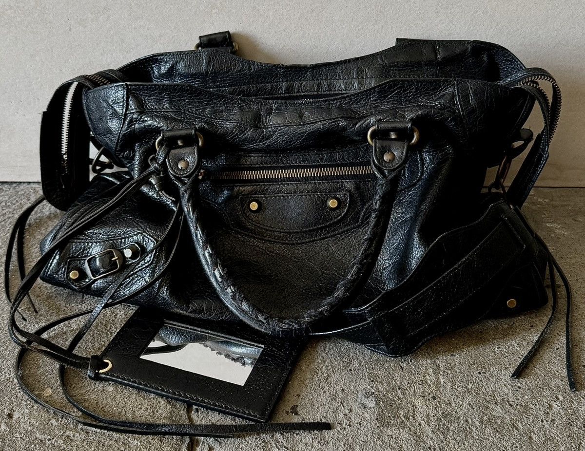 Balenciaga Balenciaga - 2000’s - Classic Motorcycle City - Lambskin Bag Size ONE SIZE - 17 Thumbnail
