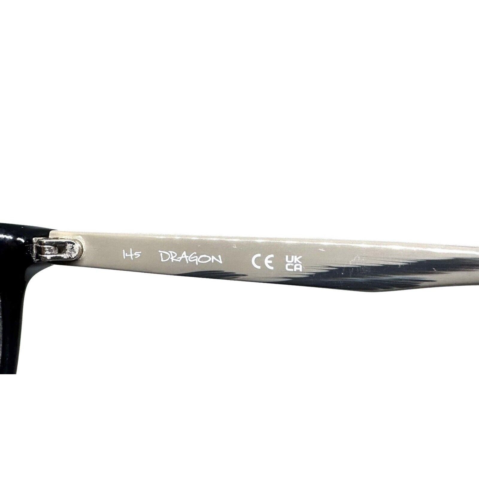 Other DRAGON DR2025 001 BLACK GREY DESIGNER EYEGLASSES 53-18 Size ONE SIZE - 6 Thumbnail