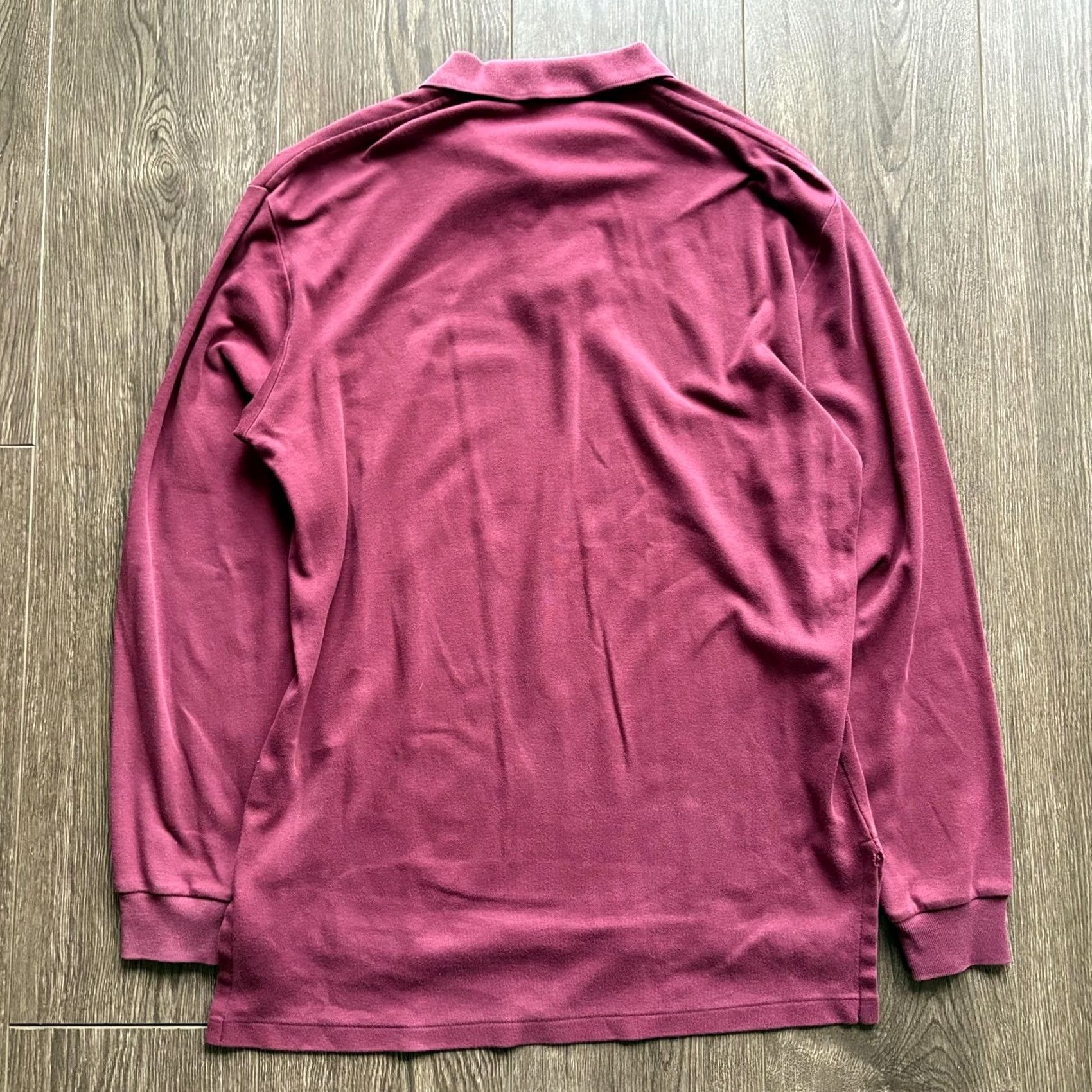 Polo Ralph Lauren Polo by Ralph Lauren Polo Shirt Mens S Red Long Sleeve Pony Logo Casual Size US S / EU 44-46 / 1 - 6 Thumbnail