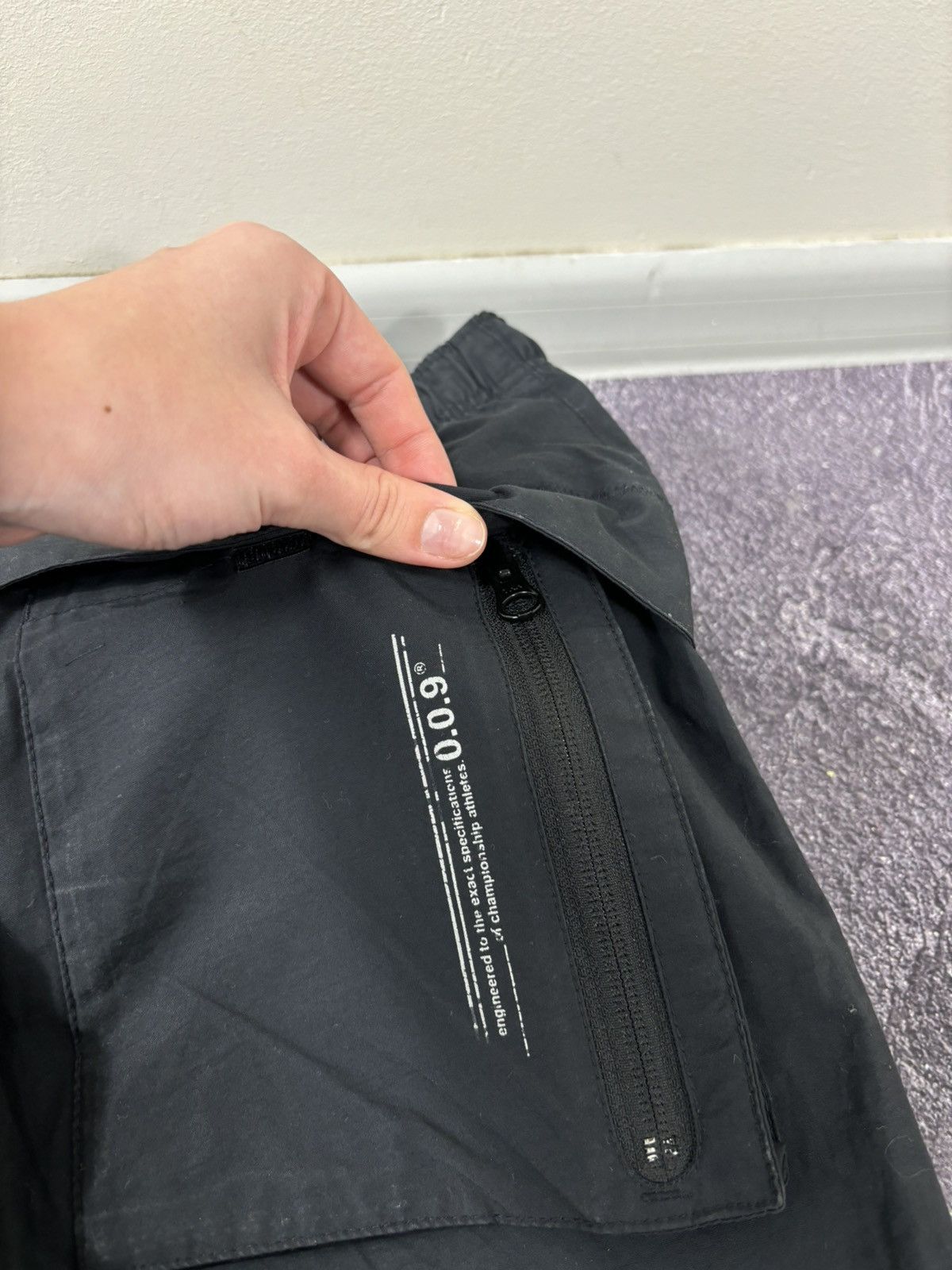 Nike Vintage Nike Air Y2K 0.0.9 Rare Tech Black Baggy Track Pants Size US 32 / EU 48 - 23 Thumbnail