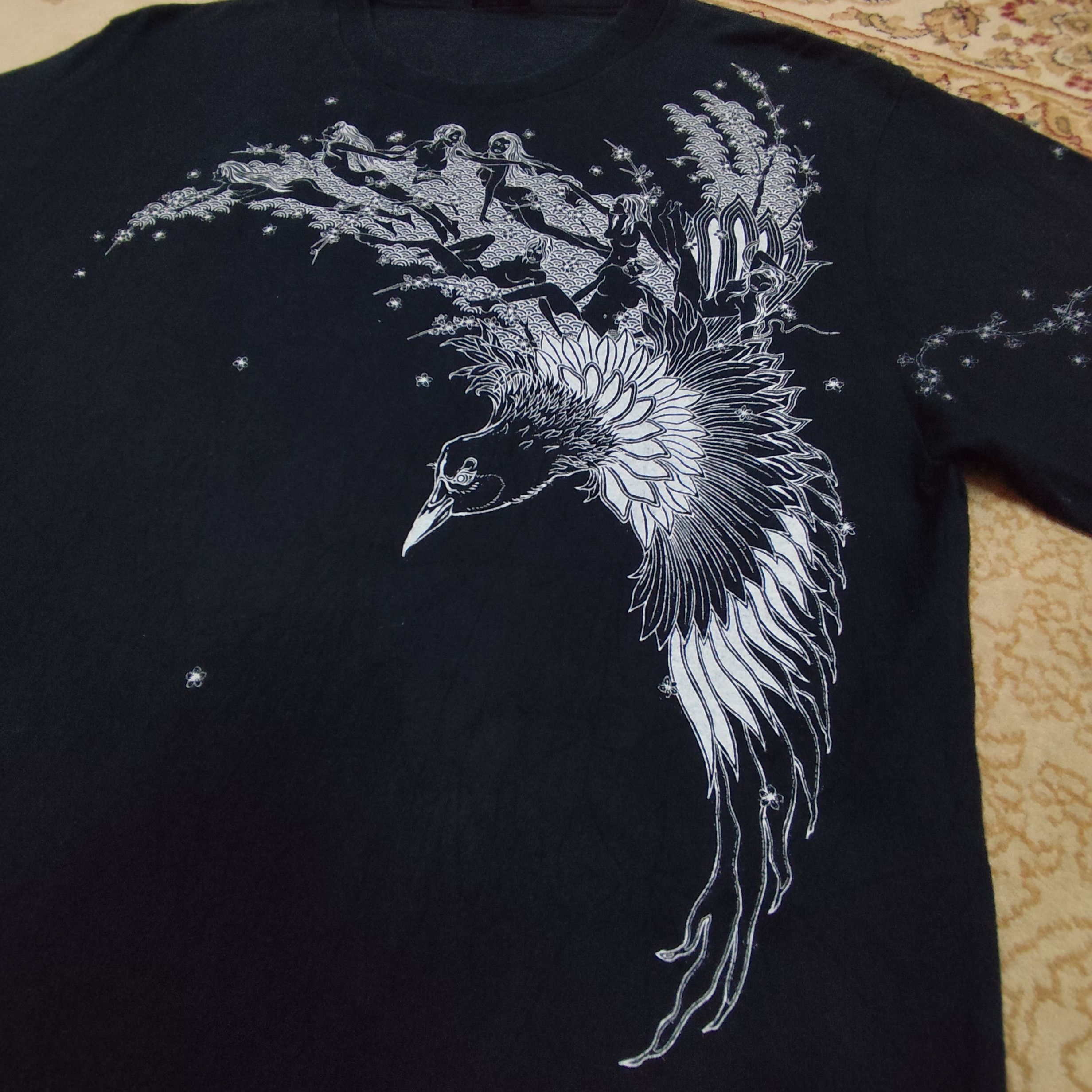 Japanese Brand 🇯🇵VISIBLE ELEPHANT 47 JAPANESE ARTISTIC TEE MADE IN JAPAN Size US L / EU 52-54 / 3 - 5 Thumbnail