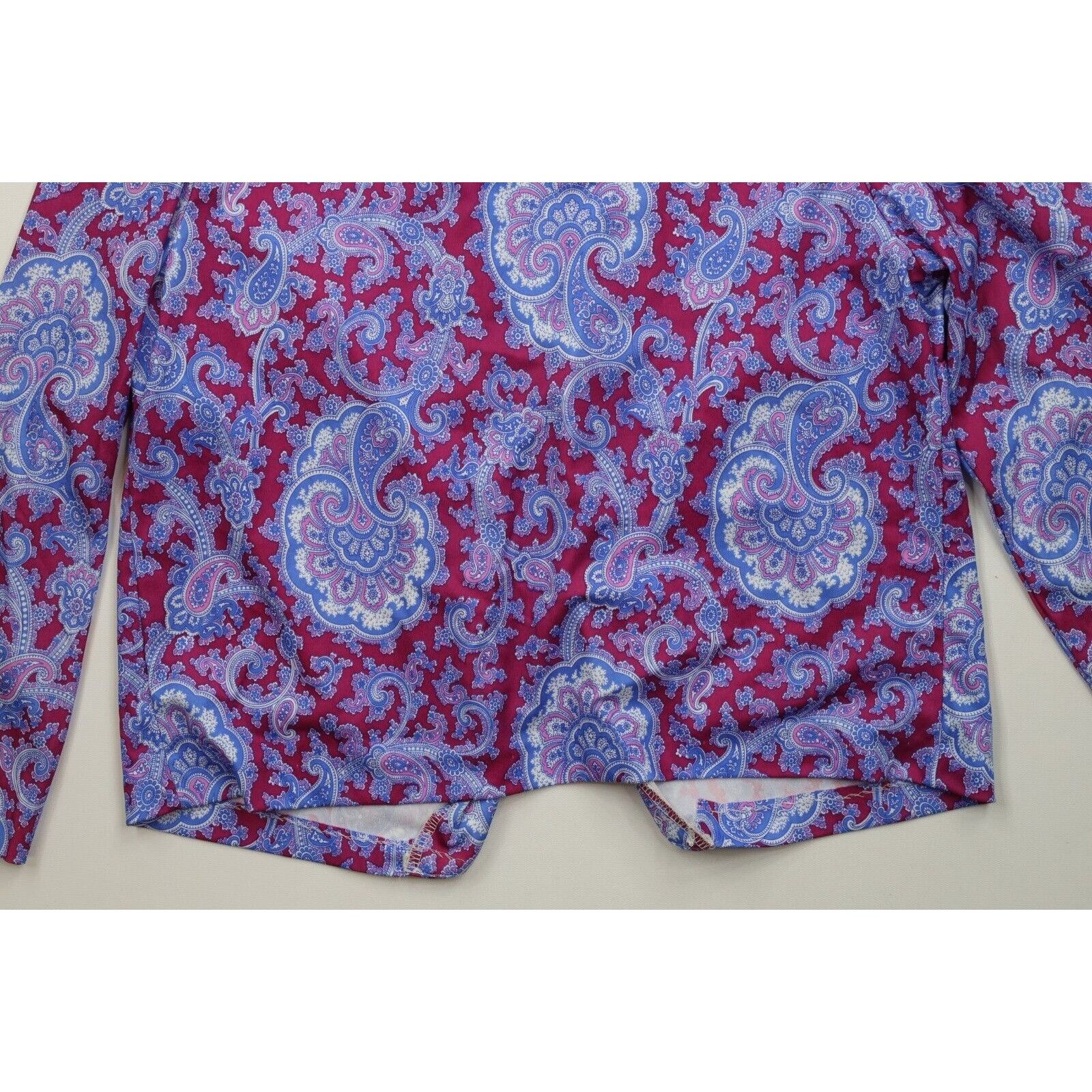 Vintage Vintage 70s Streetwear 2 Piece Knit Paisley Dress Size XXL / US 16-18 / IT 52-54 - 15 Thumbnail